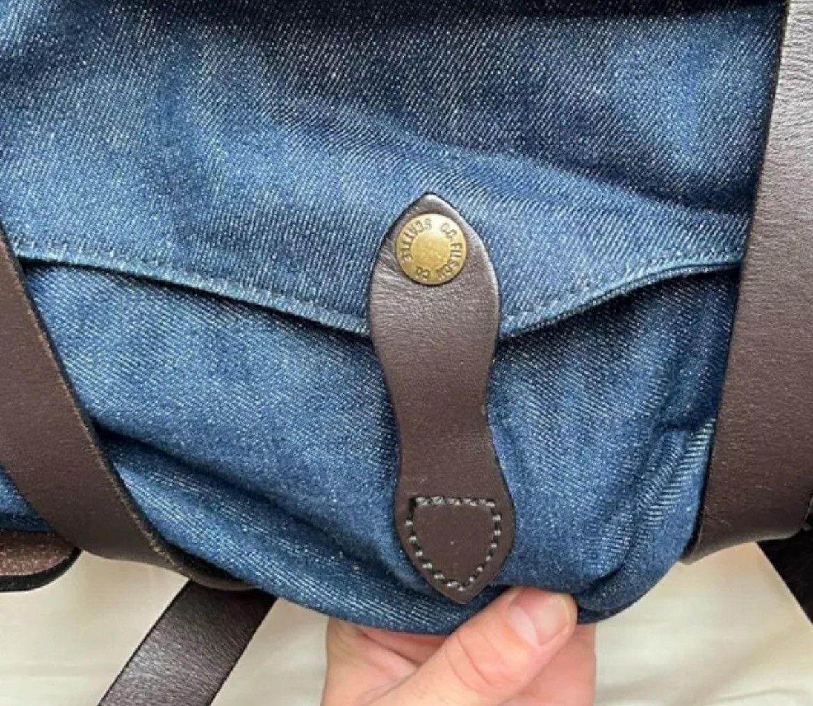 Filson × Levi's × Levi's Made & Crafted Levis x Filson USA Weekender Bag Denim/Leather Small Duffle Size ONE SIZE - 4 Thumbnail