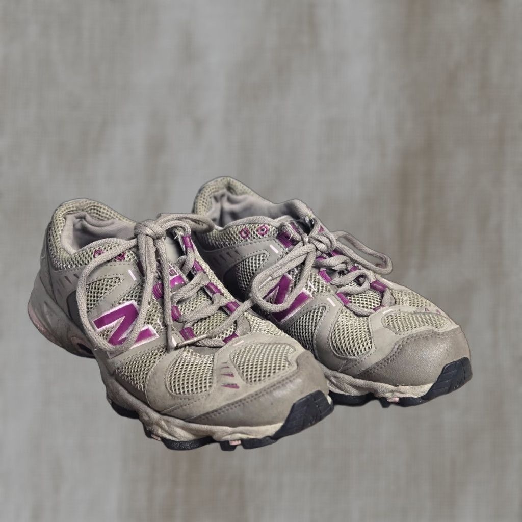 New Balance New Balance 609 WT609OD Beige & Pink Fabric All Terrain Sneakers Size 9 Women Shoes Nike Size US 9 / IT 39 - 1 Thumbnail