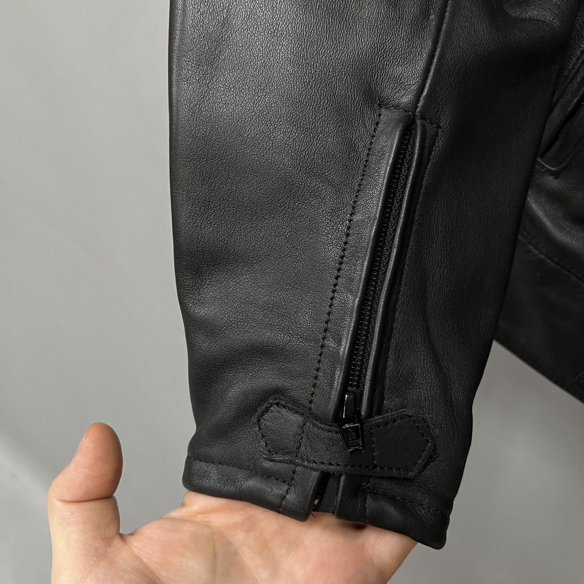 Leather iXS Motorcycle Leather Jacket Racing y2k Size M / US 6-8 / IT 42-44 - 11 Thumbnail