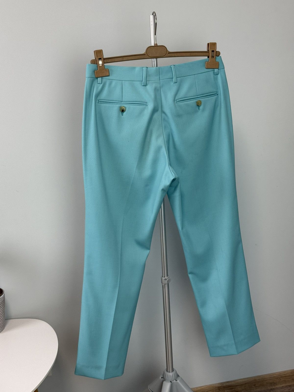 Gucci Gucci Runway Style Aqua Tailored Trousers Mens Size Small Size 44R - 5 Thumbnail