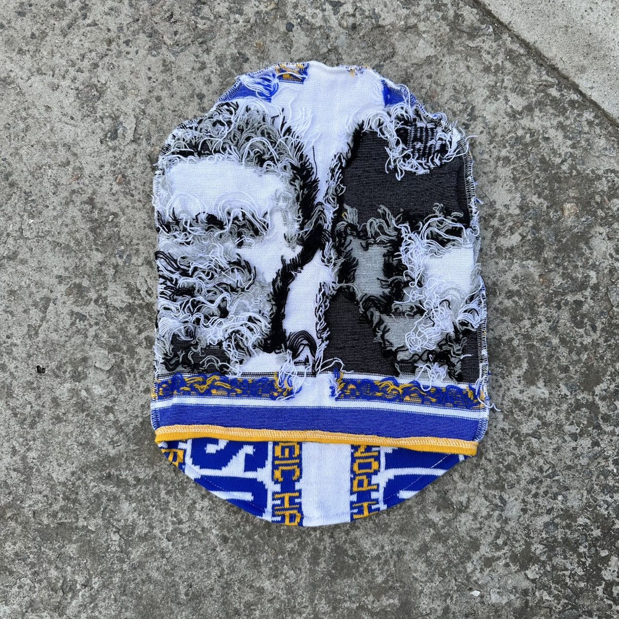 Le Grande Bleu (L.G.B.) Vintage Japanese Style Custom By Me Balaclava Hat Cap Y2K Size ONE SIZE - 9 Thumbnail