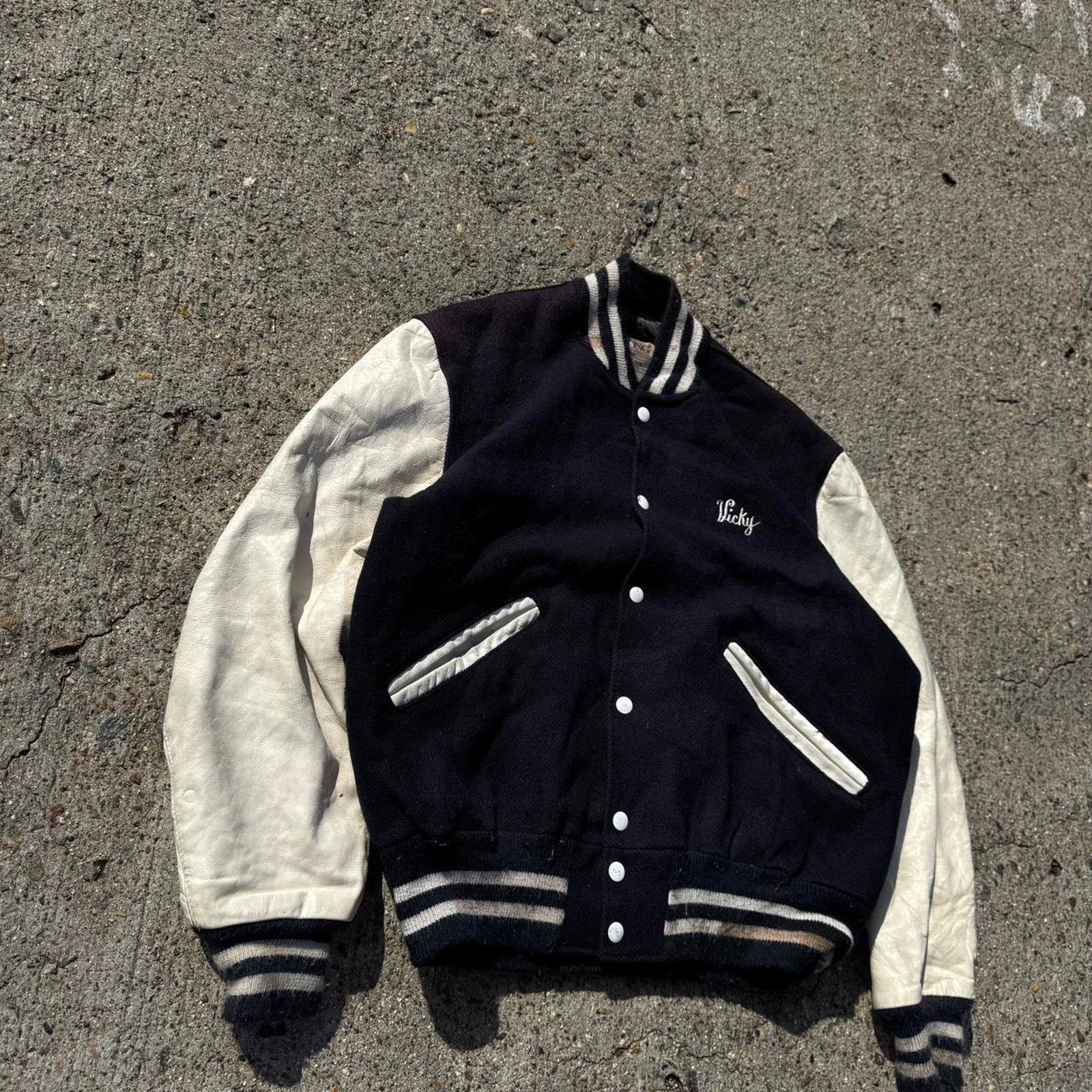 Other Vintage 80s DeLong Letterman Jacket – Size 40 Size US M / EU 48-50 / 2 - 2 Thumbnail