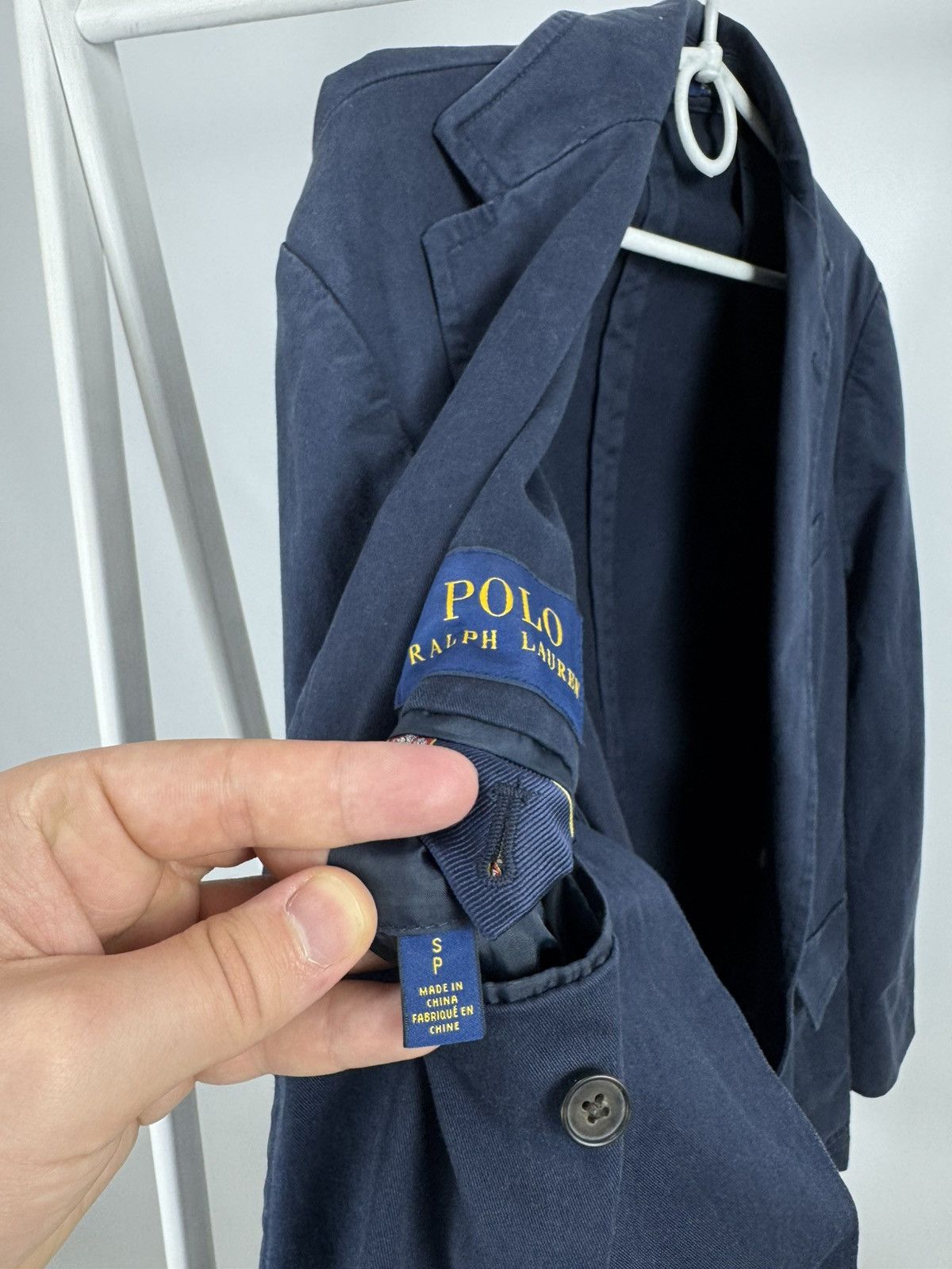 Polo Ralph Lauren Polo Ralph Lauren Unstructured Blazer Size 36S - 6 Thumbnail