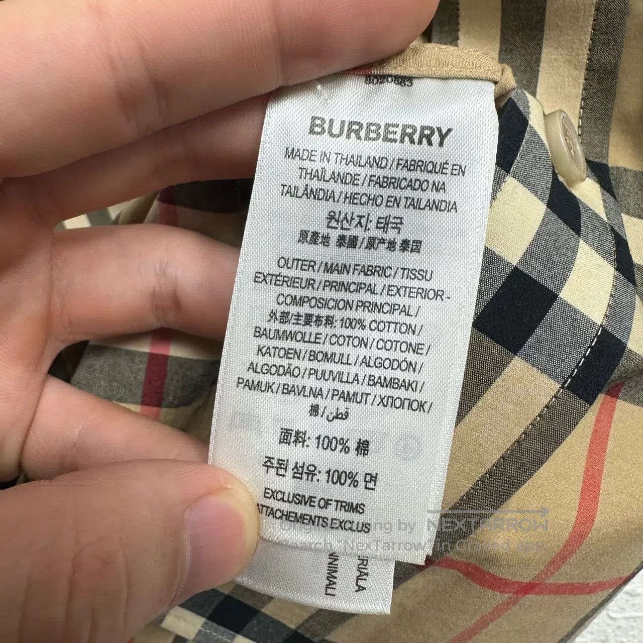 Burberry Burberry Checkered shirt Size US S / EU 44-46 / 1 - 5 Thumbnail