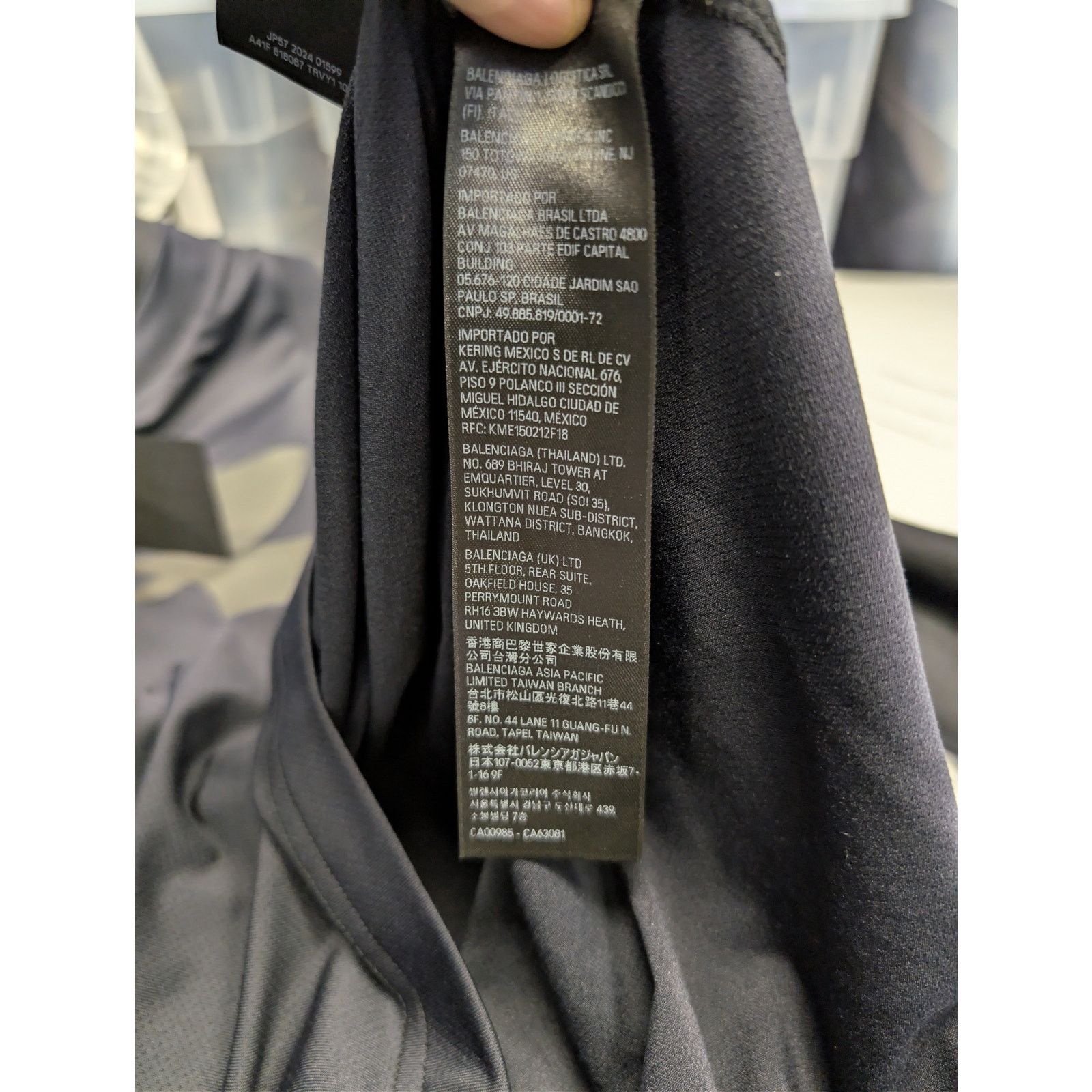 Balenciaga × Under Armour o1rshd1 Sporty Mesh UA Triple Layered T-Shirt in Black 5 Size US XXL / EU 58 / 5 - 17 Thumbnail