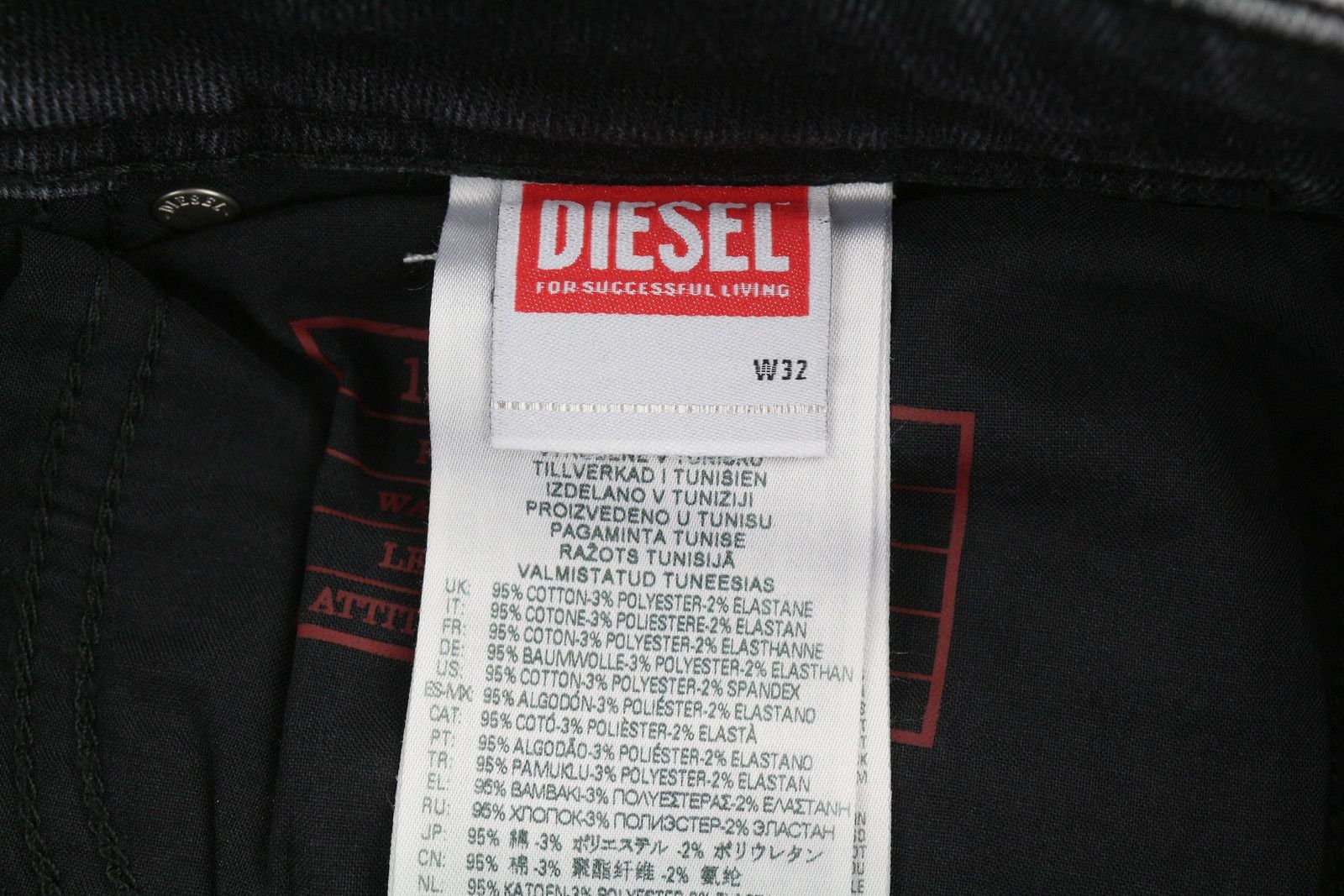 1979 SLEENKER 0EIAG W32/L32 Skinny Low Waist Jeans 40914