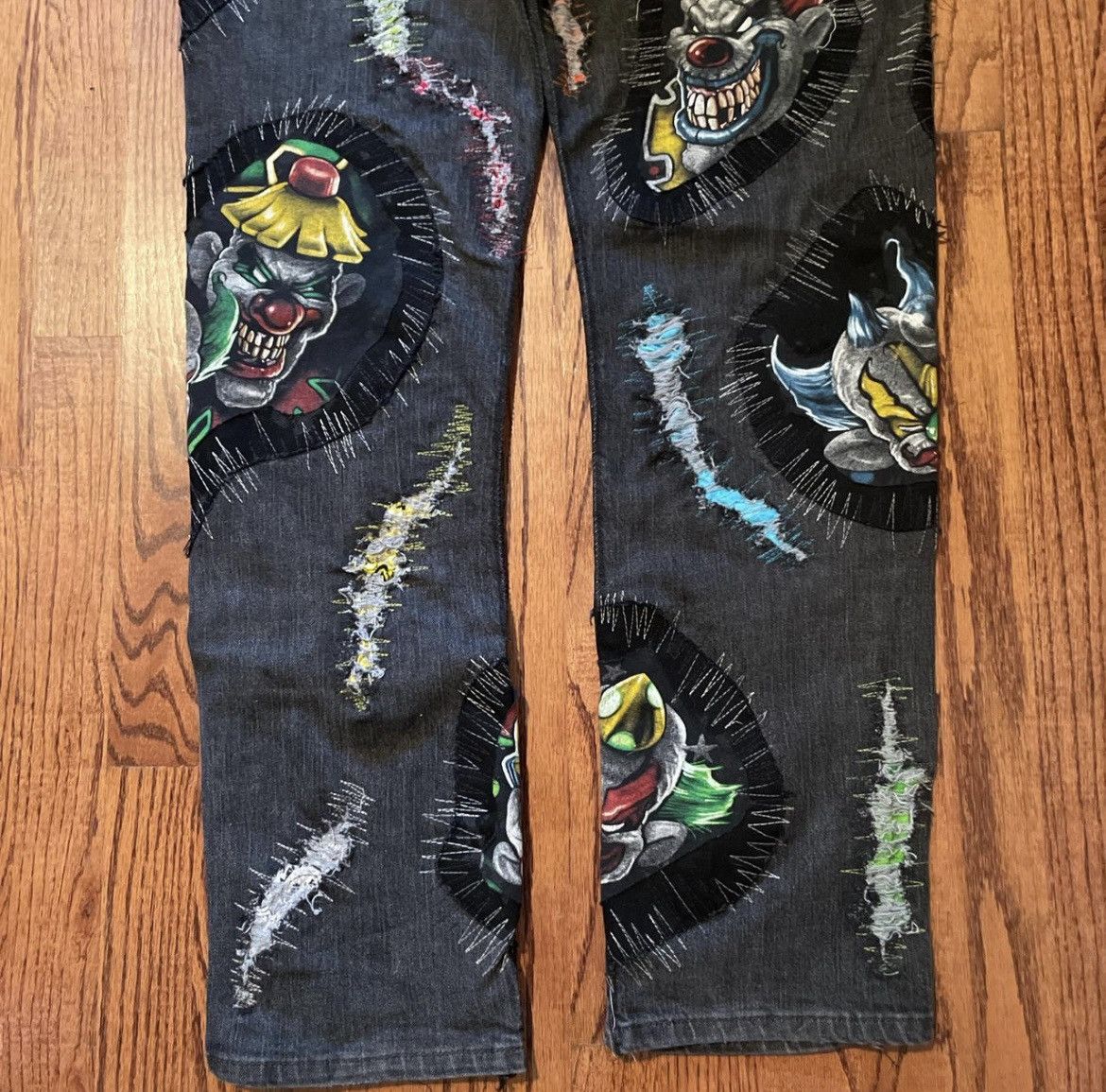 Other Killer Klown Levi Jeans Customs Size US 34 / EU 50 - 3 Thumbnail