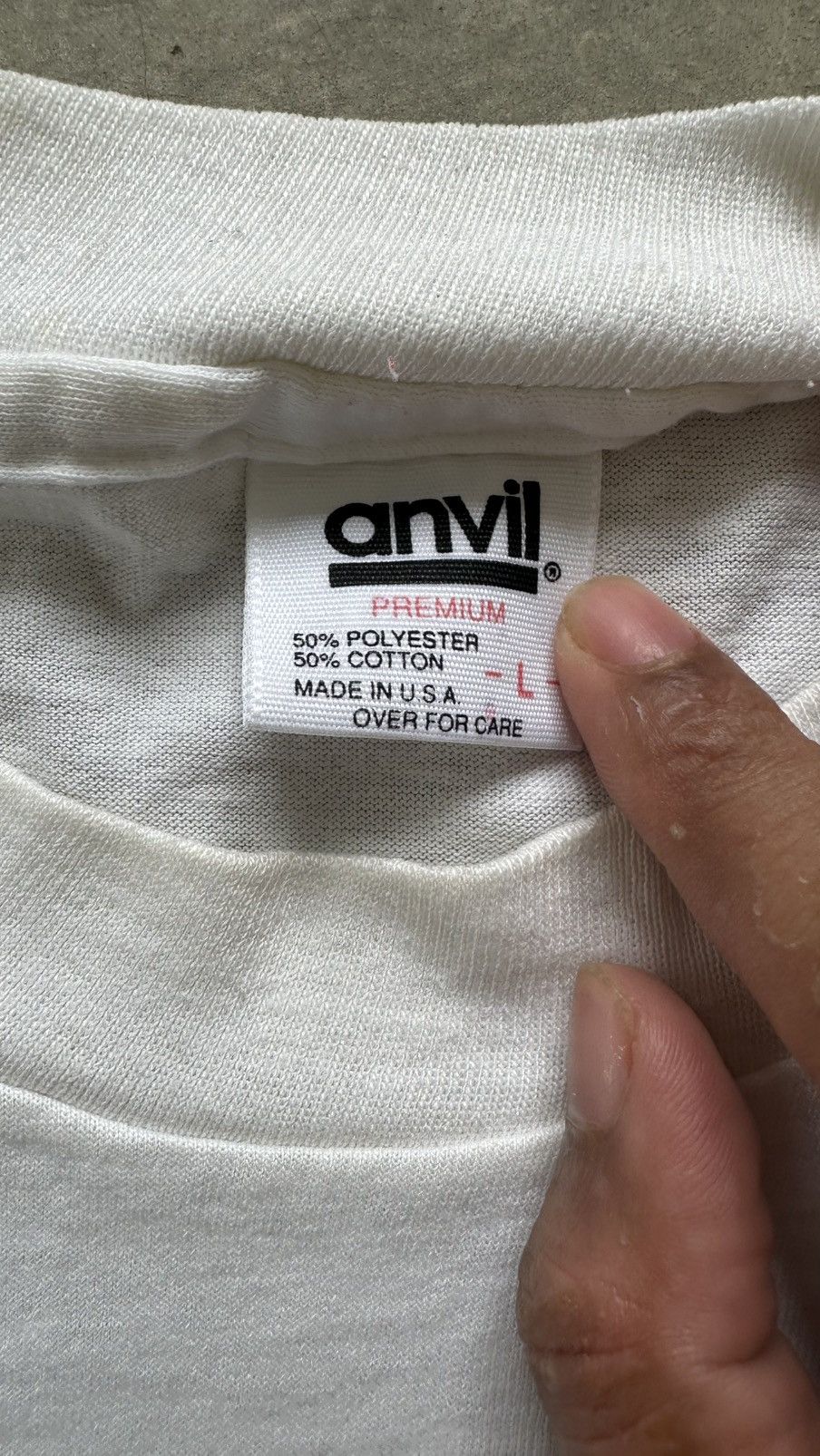Anvil × Vintage VINTAGE BOEING TEE Size US L / EU 52-54 / 3 - 3 Thumbnail
