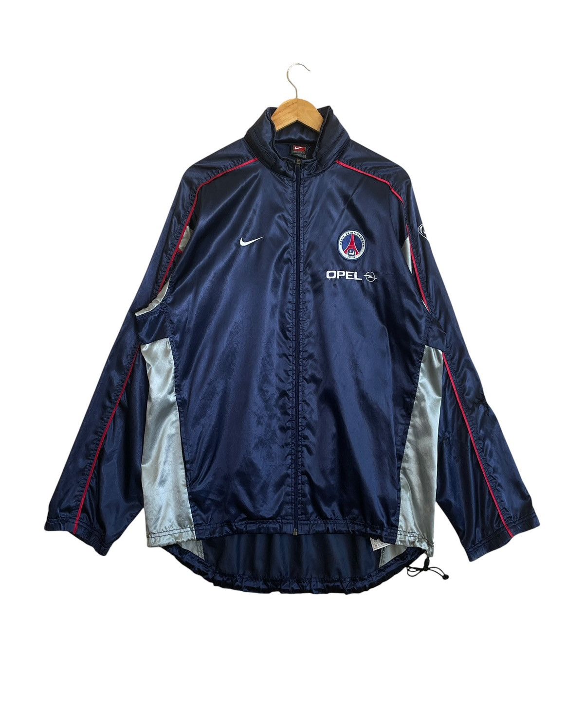 Nike Vintage Nike Football Team Paris Saint Germain Jacket 2000s Size US L / EU 52-54 / 3 - 1 Thumbnail