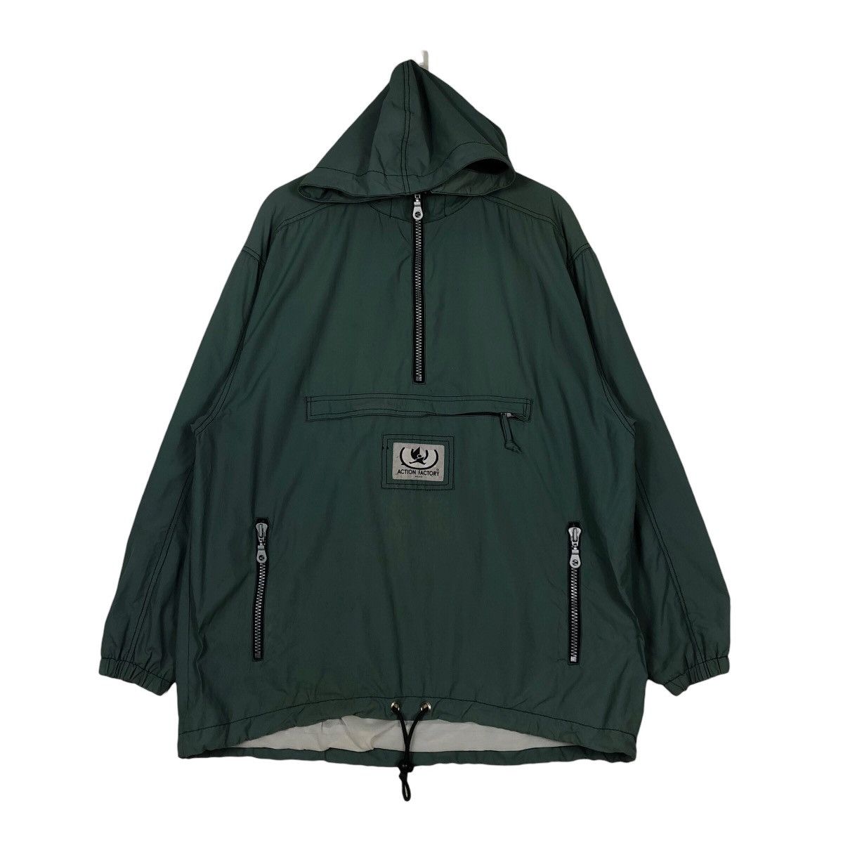 Japanese Brand 🔥ACTION FACTORY WEAR ANORAK JACKET HOODIE BIG POCKETS Size US S / EU 44-46 / 1 - 1 Thumbnail