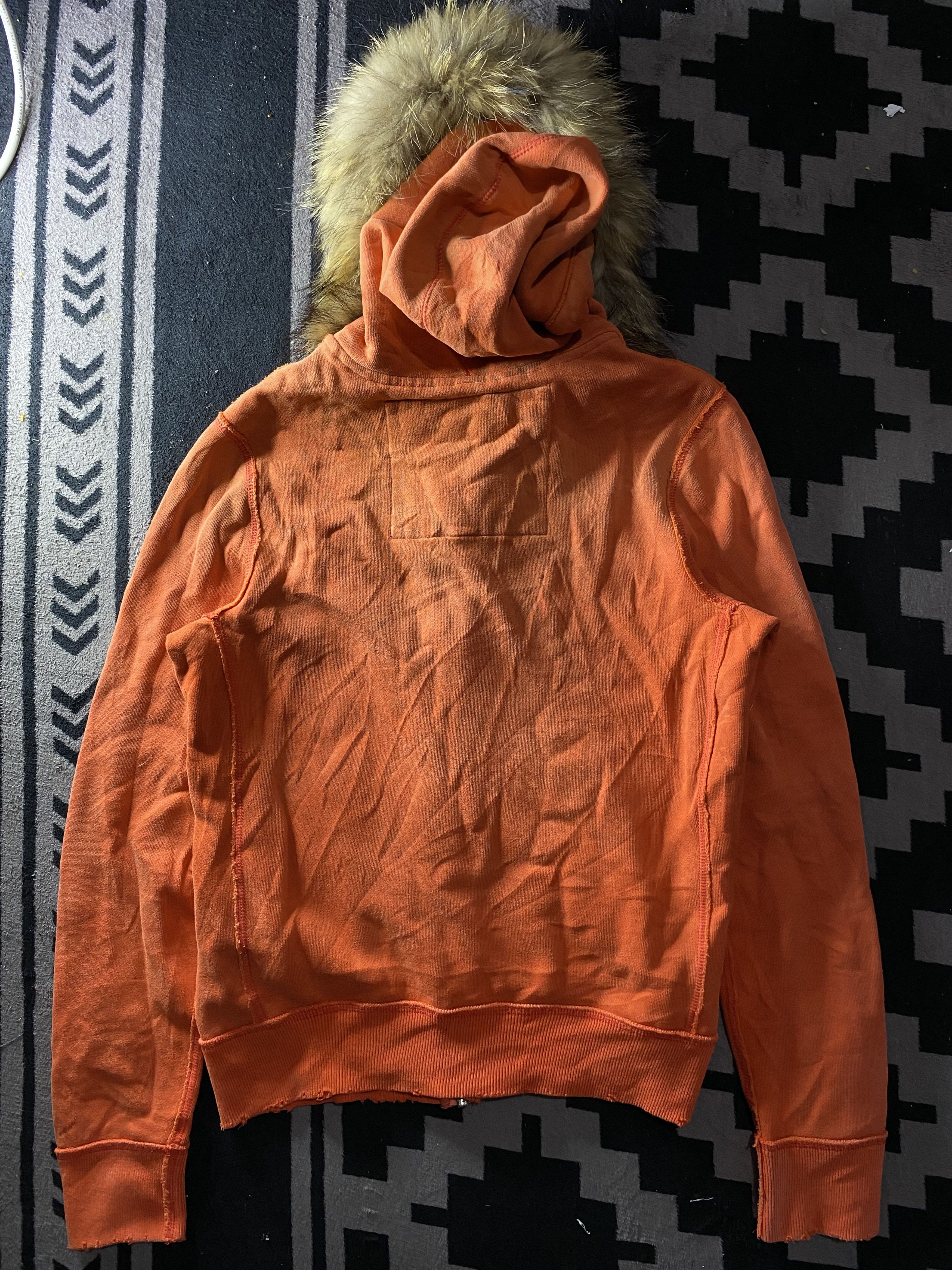 If Six Was Nine Japanese abercrombie & fitch faux fur distressed zip hoodie Size US M / EU 48-50 / 2 - 5 Thumbnail