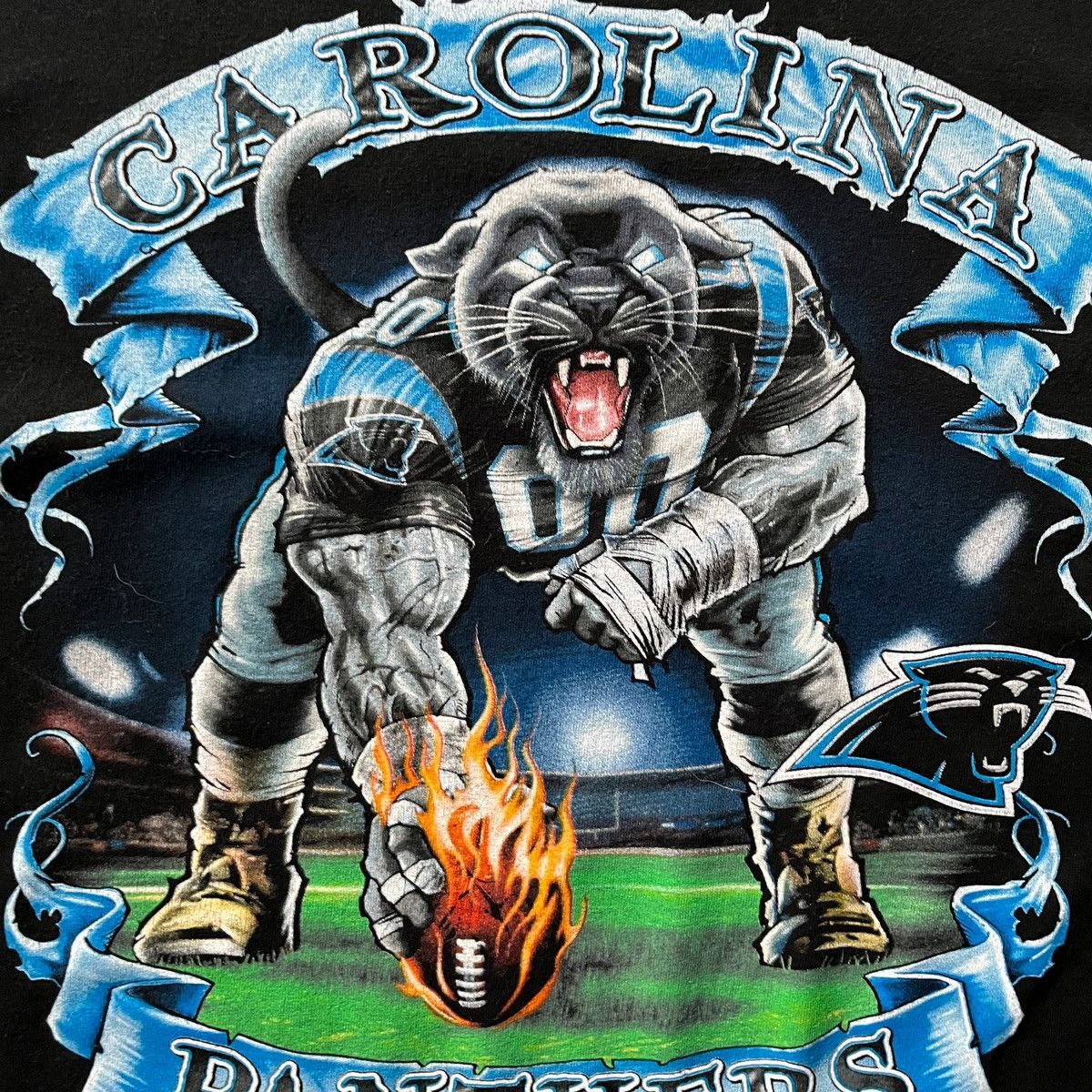 NFL × Vintage Carolina panthers tee Size US L / EU 52-54 / 3 - 3 Thumbnail