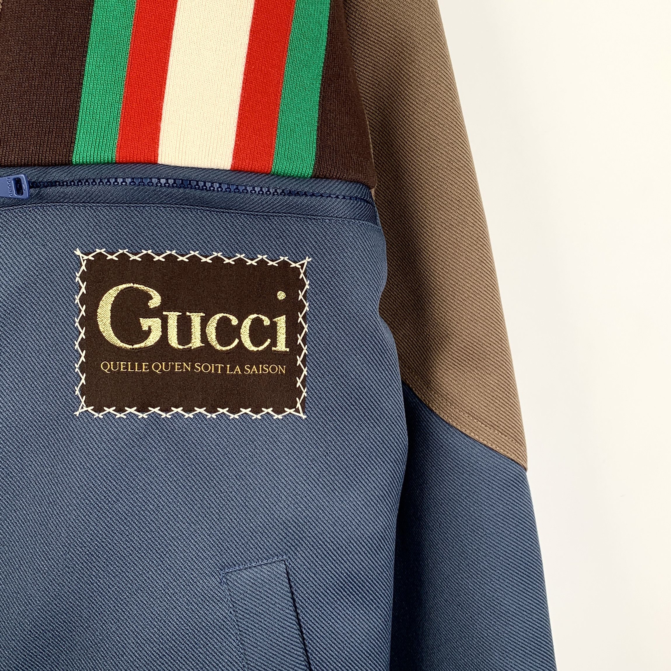 Gucci Gucci Jacket Striped Colorblock Cotton Multi (Size M) Size US M / EU 48-50 / 2 - 6 Thumbnail