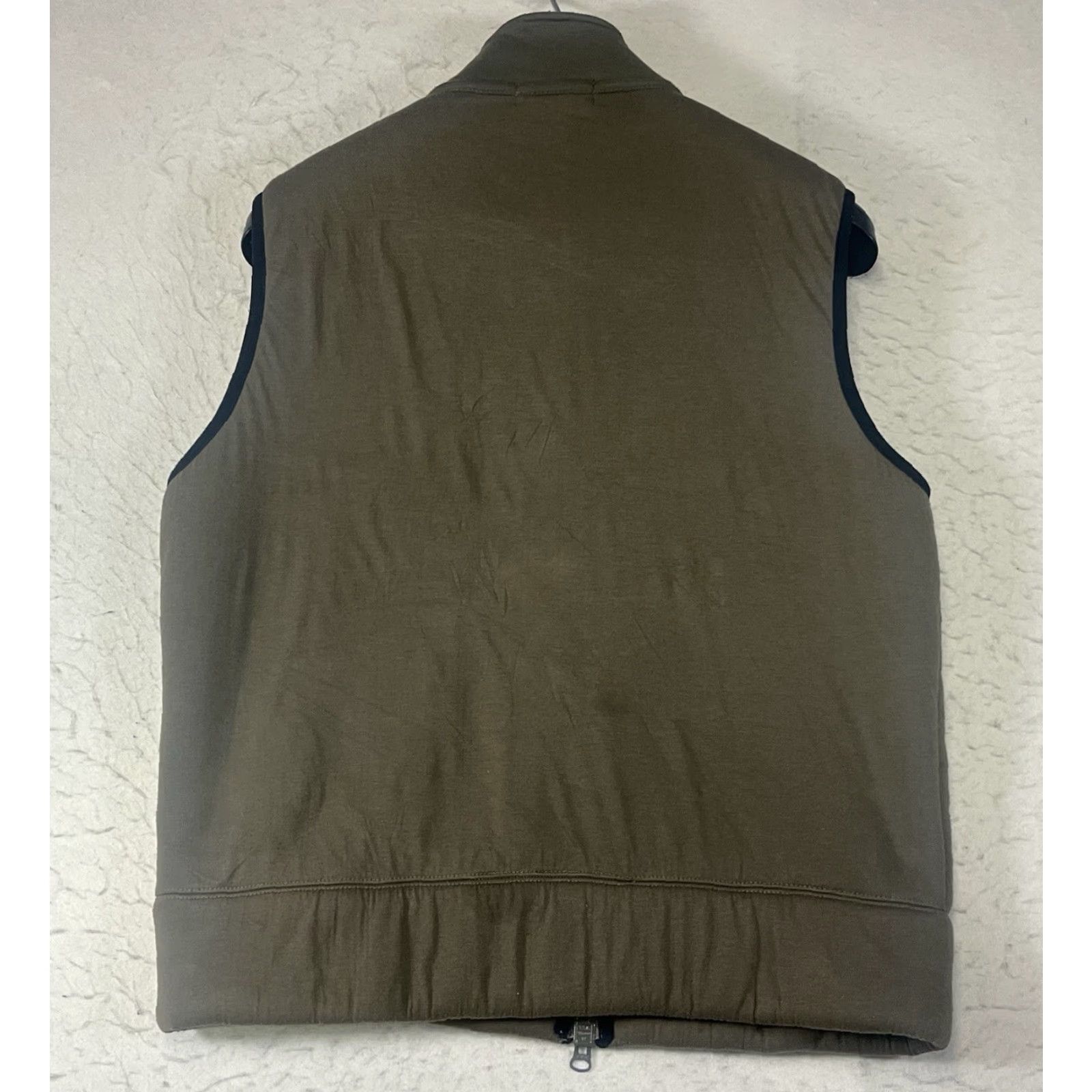 J.Crew J.Crew Vest Outdoor Gear L Brown Thick Fleece Lined Pockets Zip Mock Neck Large Mens Regular Size Vest Brown #J.CREW Size US L / EU 52-54 / 3 - 2 Thumbnail