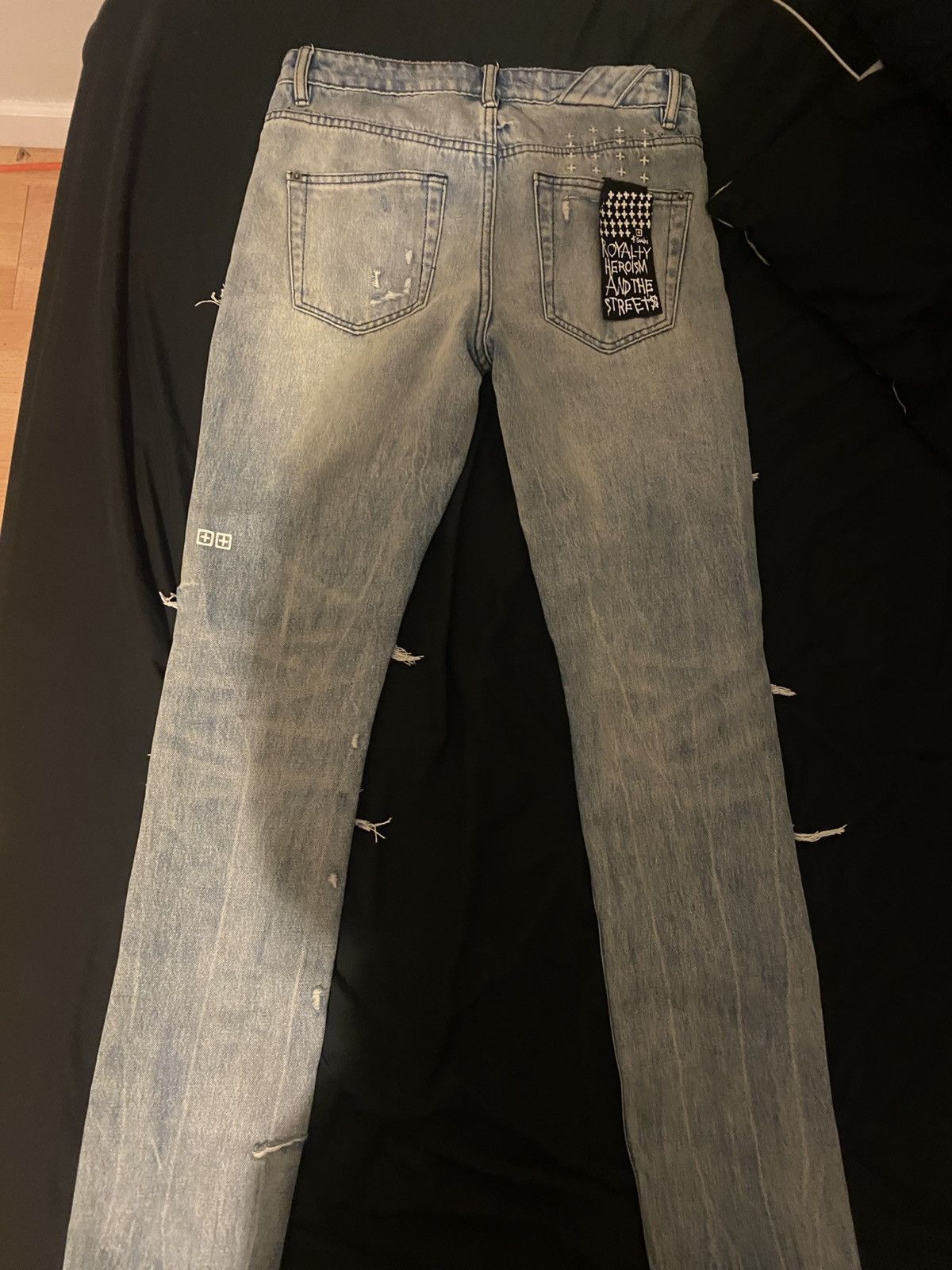 Ksubi Ksubi Blue Ripped Size US 29 - 4 Thumbnail