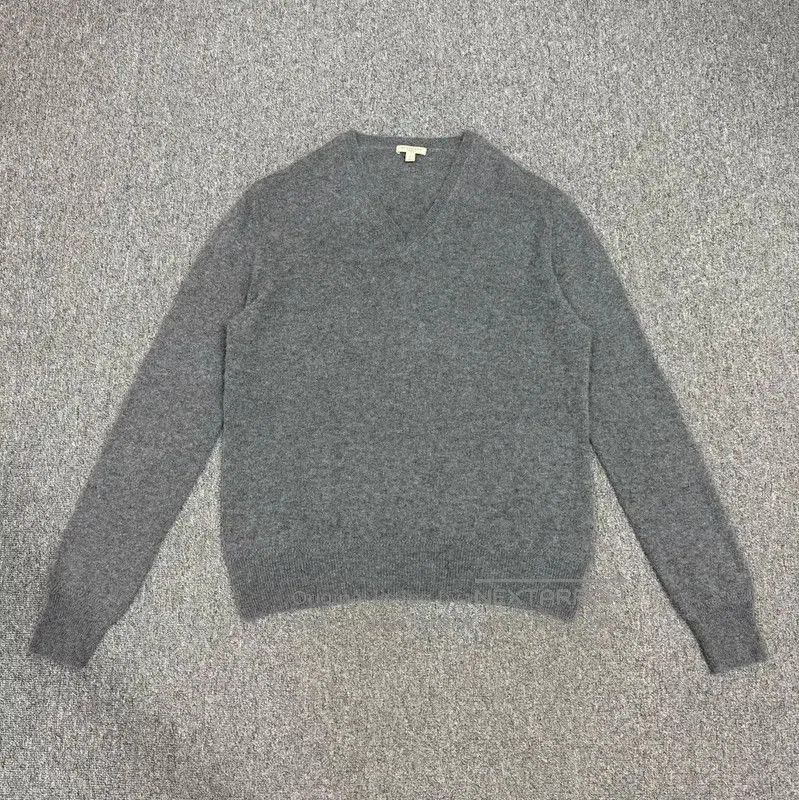Burberry Burberry Gray Wool Men's Shirt Size XL. Size US XL / EU 56 / 4 - 1 Thumbnail