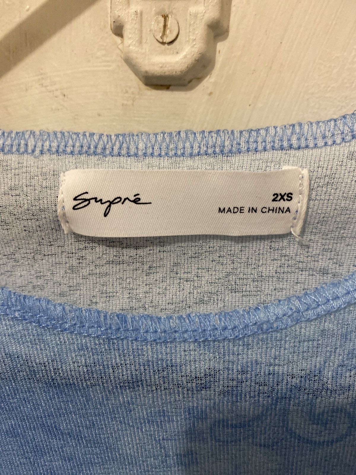 Supra Blue Flower shirt size XXS Size XXS / US 00 / IT 34 - 4 Thumbnail