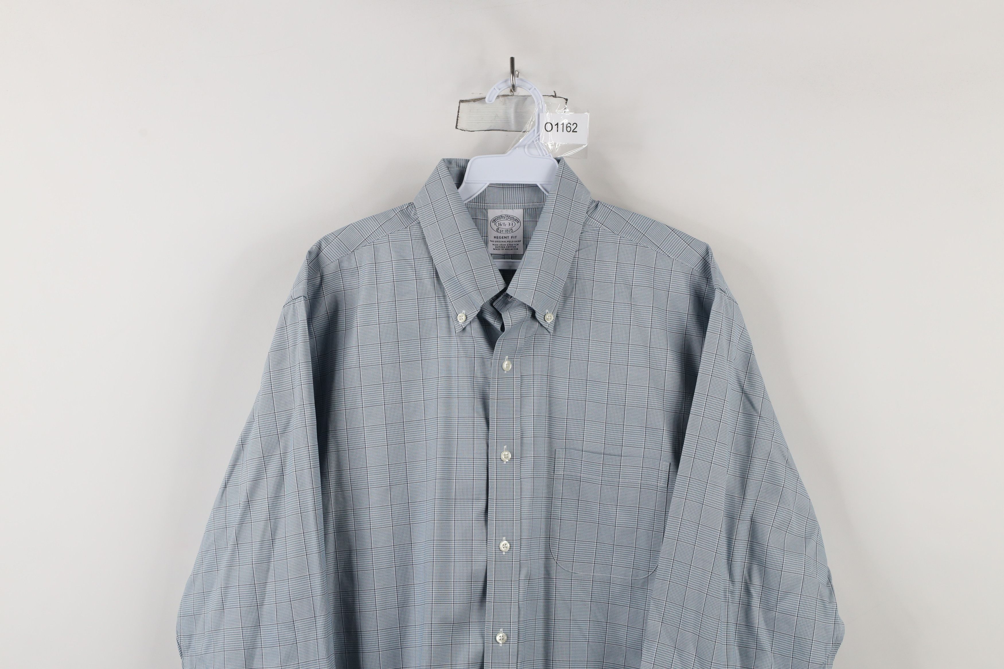 Brooks Brothers × Vintage Vintage Brooks Brothers Stretch Regent Button Down Shirt Size US M / EU 48-50 / 2 - 2 Thumbnail