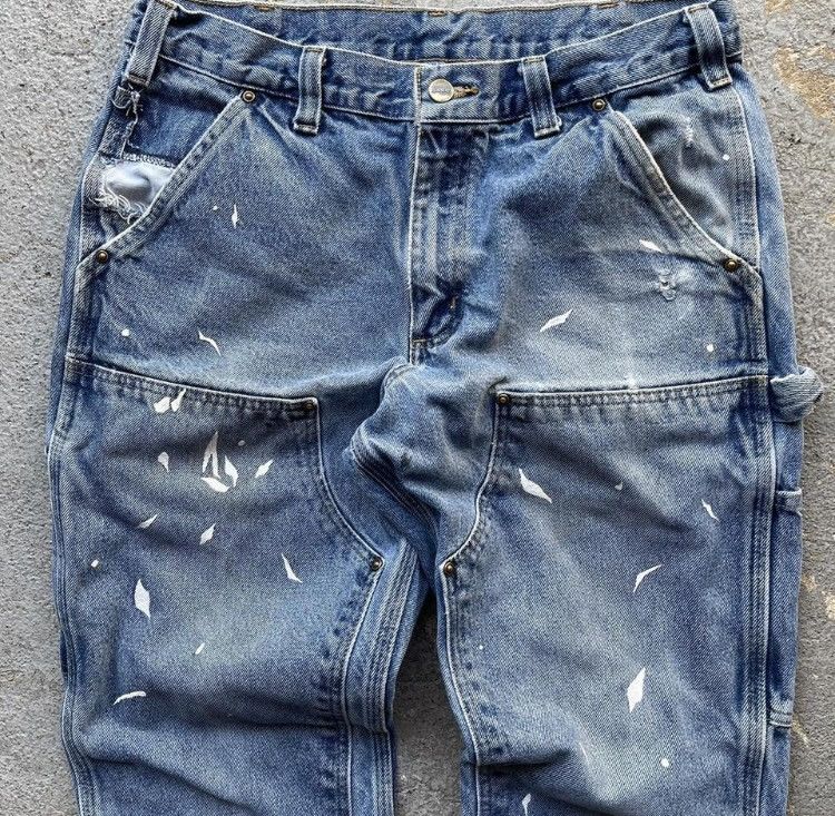 Carhartt Carhartt Denim Carpenter Pants Size US 33 - 3 Thumbnail