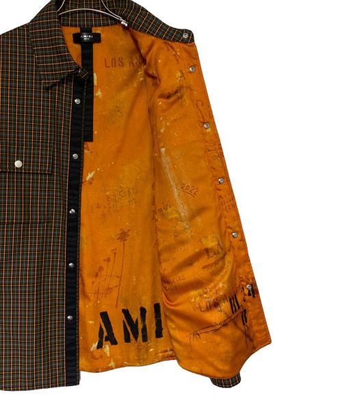 Amiri o1y0525 Logo Checked Shirt in Multicolor Size US L / EU 52-54 / 3 - 5 Thumbnail