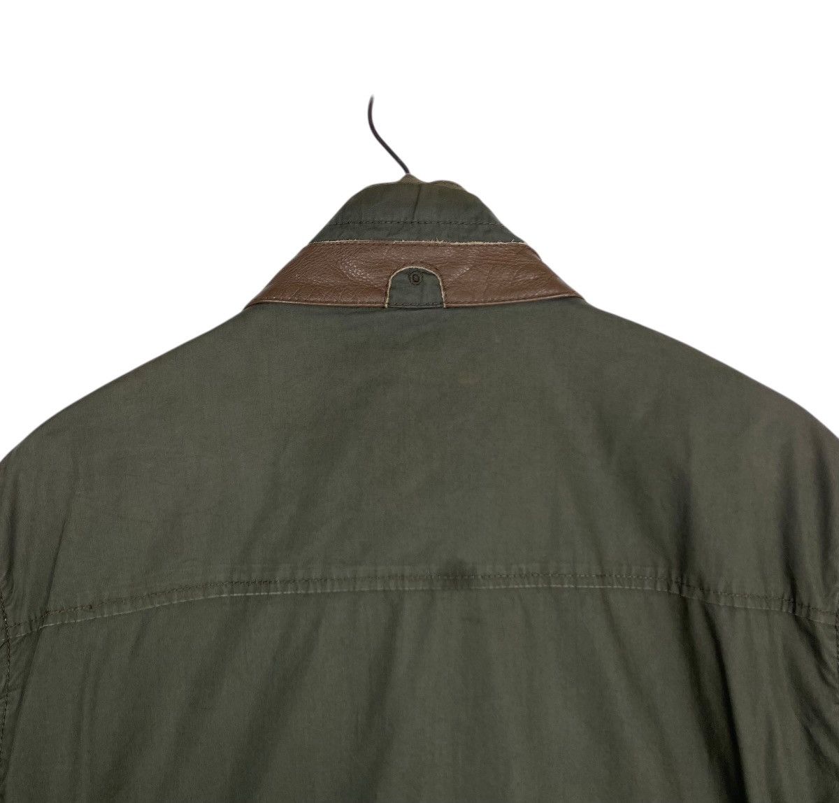 Zara Rare‼️ ZARA MEN Olive Green Military Style Jacket Size US M / EU 48-50 / 2 - 11 Thumbnail