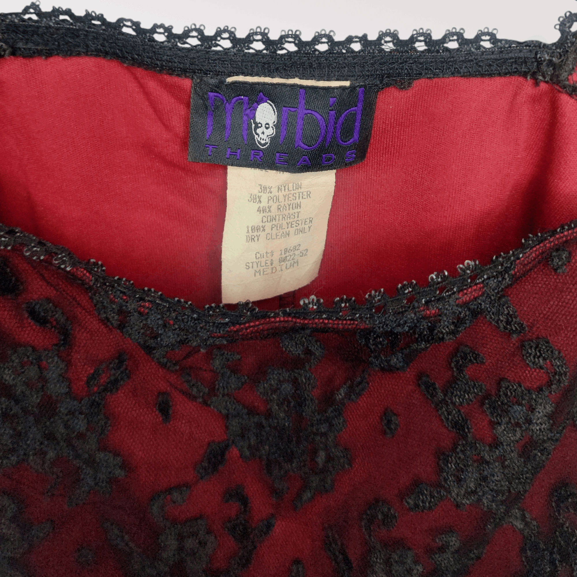 Vintage Corset-Like Bustier Vintage Top | Hot Topic | Size M / US 6-8 / IT 42-44 - 6 Thumbnail