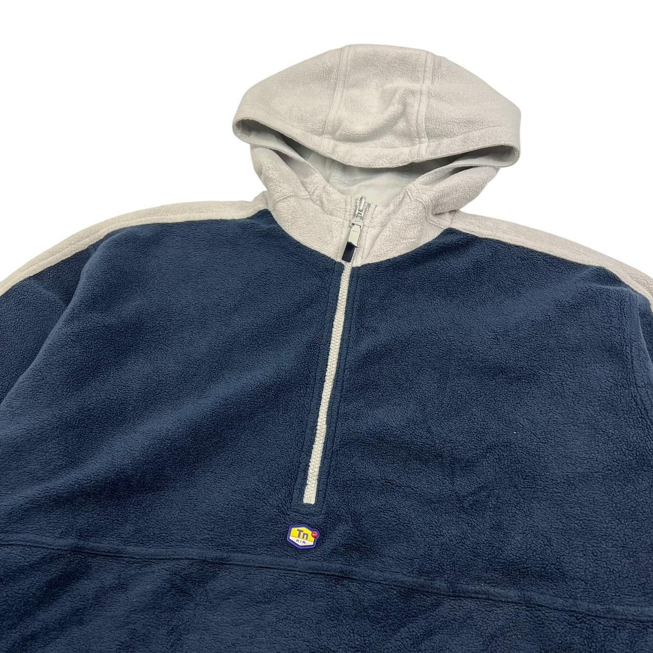 Nike Vintage Nike TN Reversible 1/4 Zip Fleece Hoodie Extra Large Size US XL / EU 56 / 4 - 3 Thumbnail