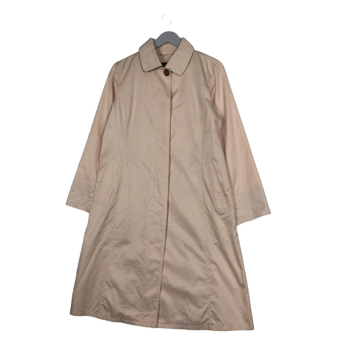 Burberry 💥Vintage Burberry London Trench Coat Nova Check Collar Size US M / EU 48-50 / 2 - 2 Thumbnail