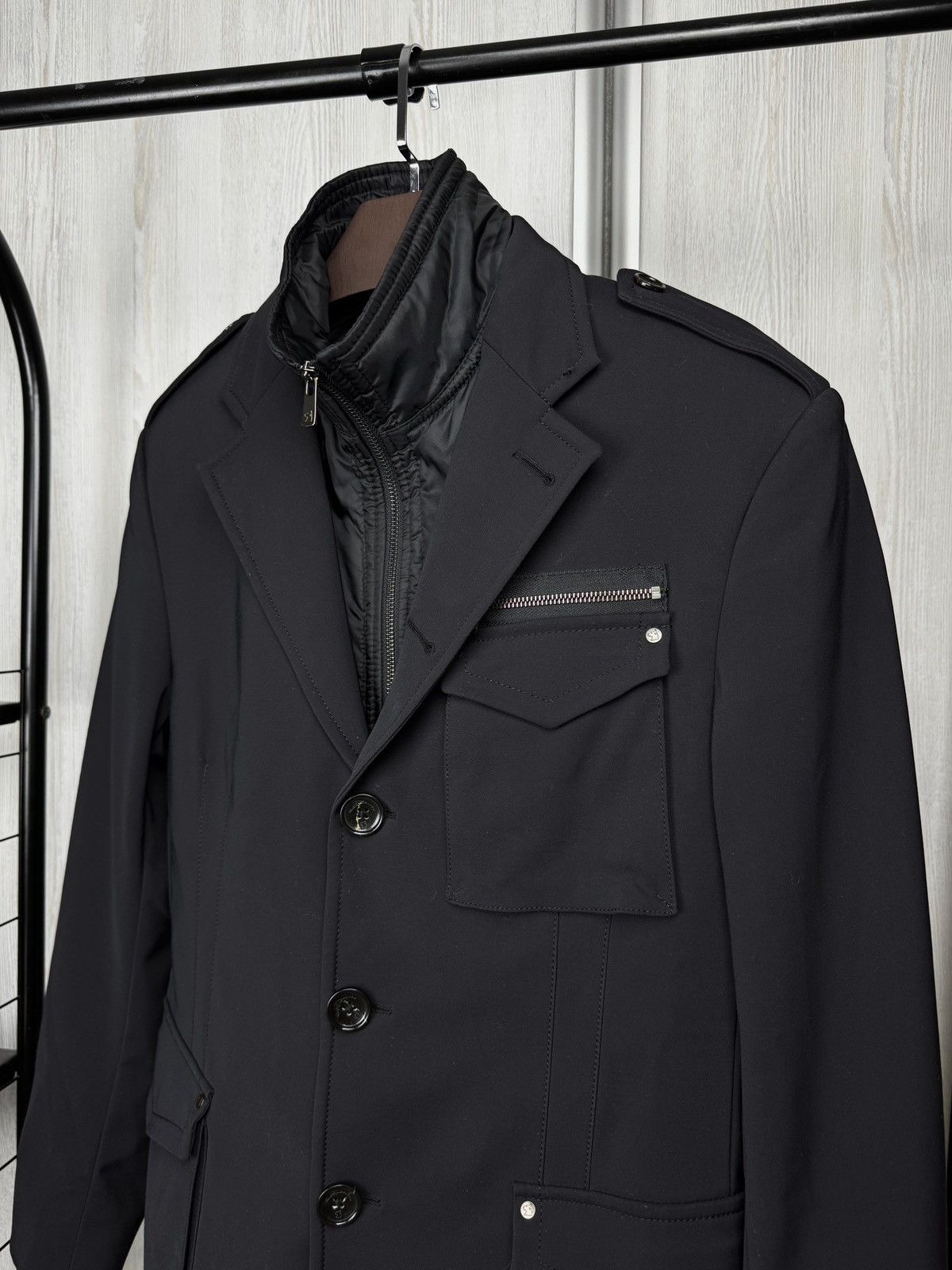Montecore Montecore black nylon cotton lined jacket blazer sz 48 Size US M / EU 48-50 / 2 - 5 Thumbnail