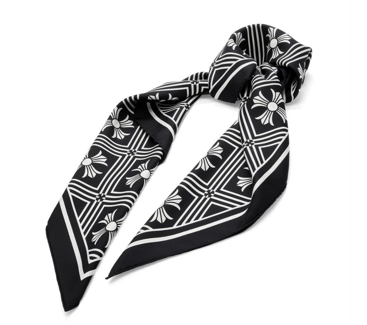Chrome Hearts New Chrome Hearts Silk Scarf RARE Size ONE SIZE - 1 Thumbnail