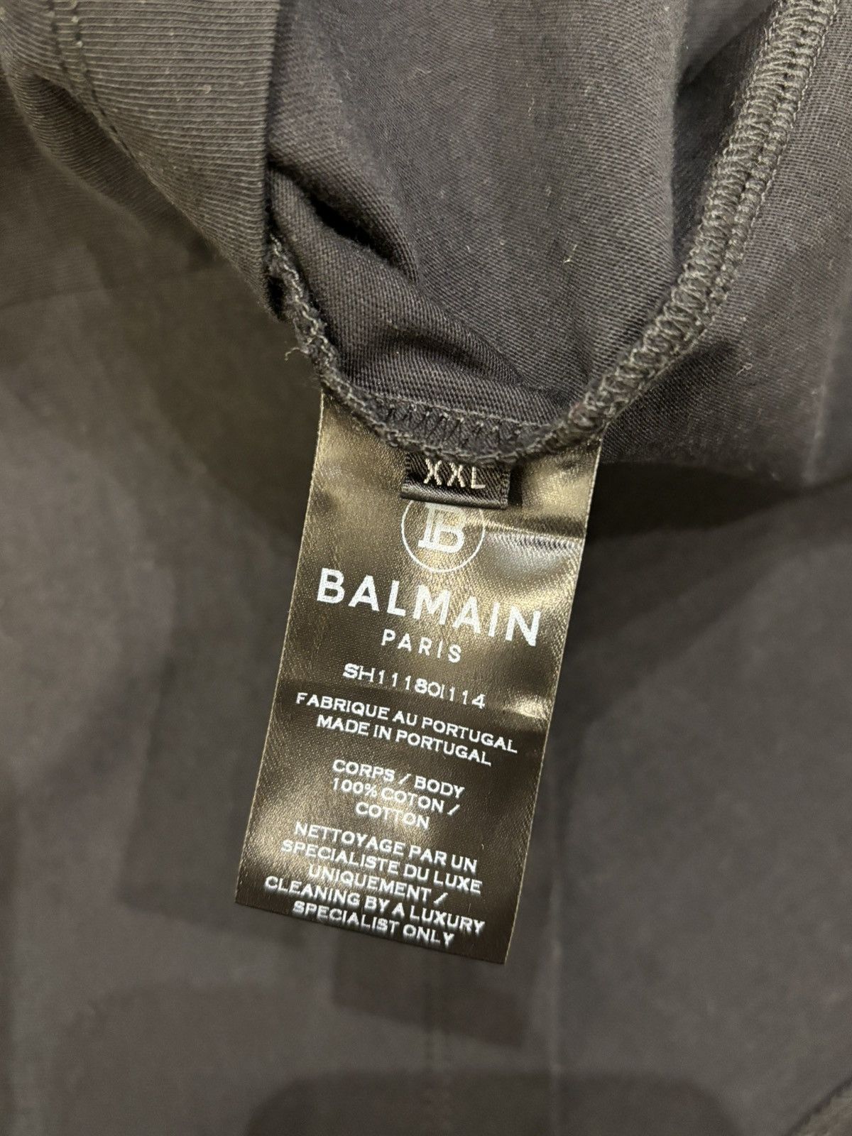 Balmain Balmain Hoodie Tee Size US XXL / EU 58 / 5 - 3 Thumbnail