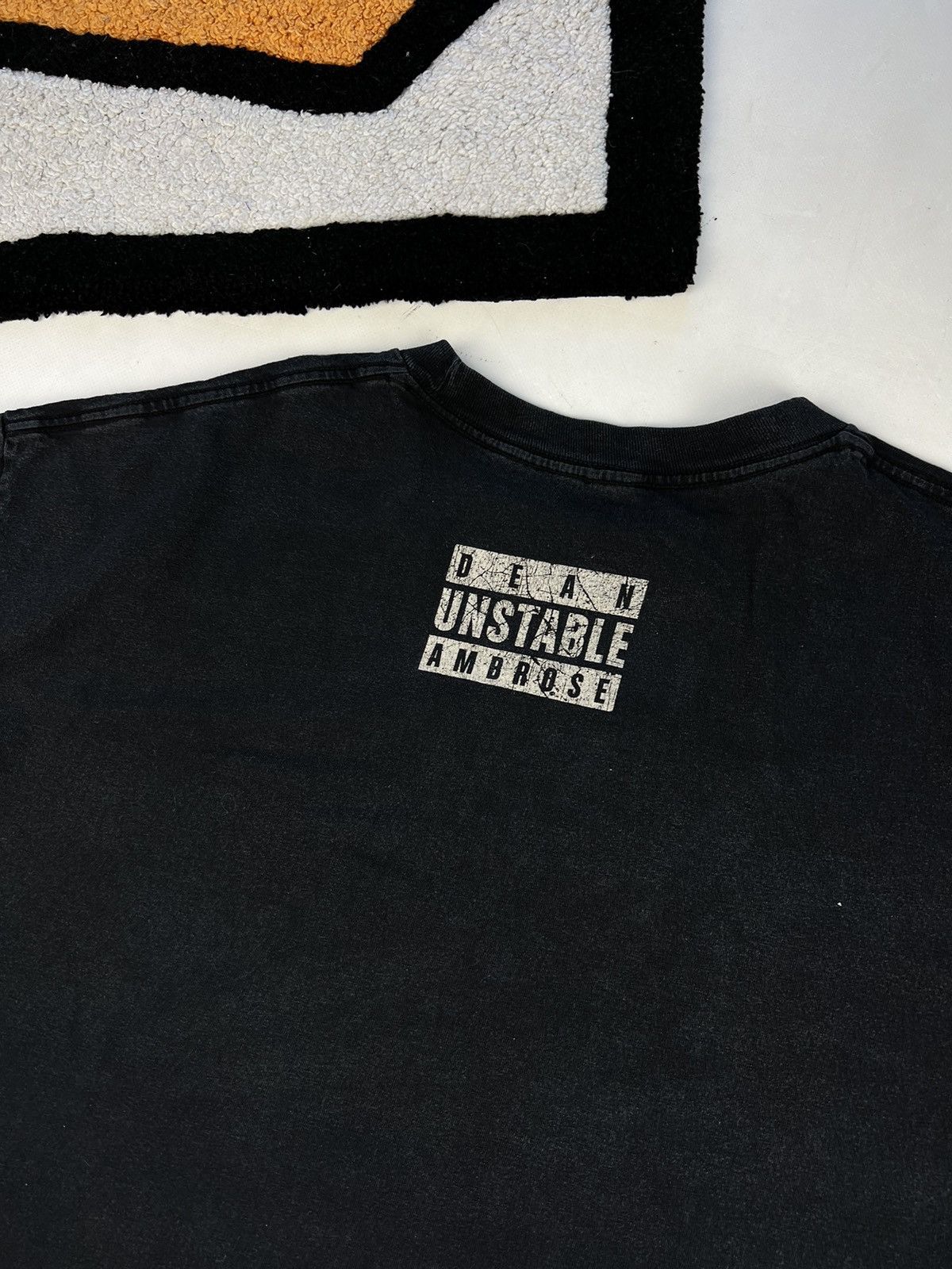 Band Tees Vintage dean ambrose WWE Black Tee Size US XXL / EU 58 / 5 - 6 Thumbnail