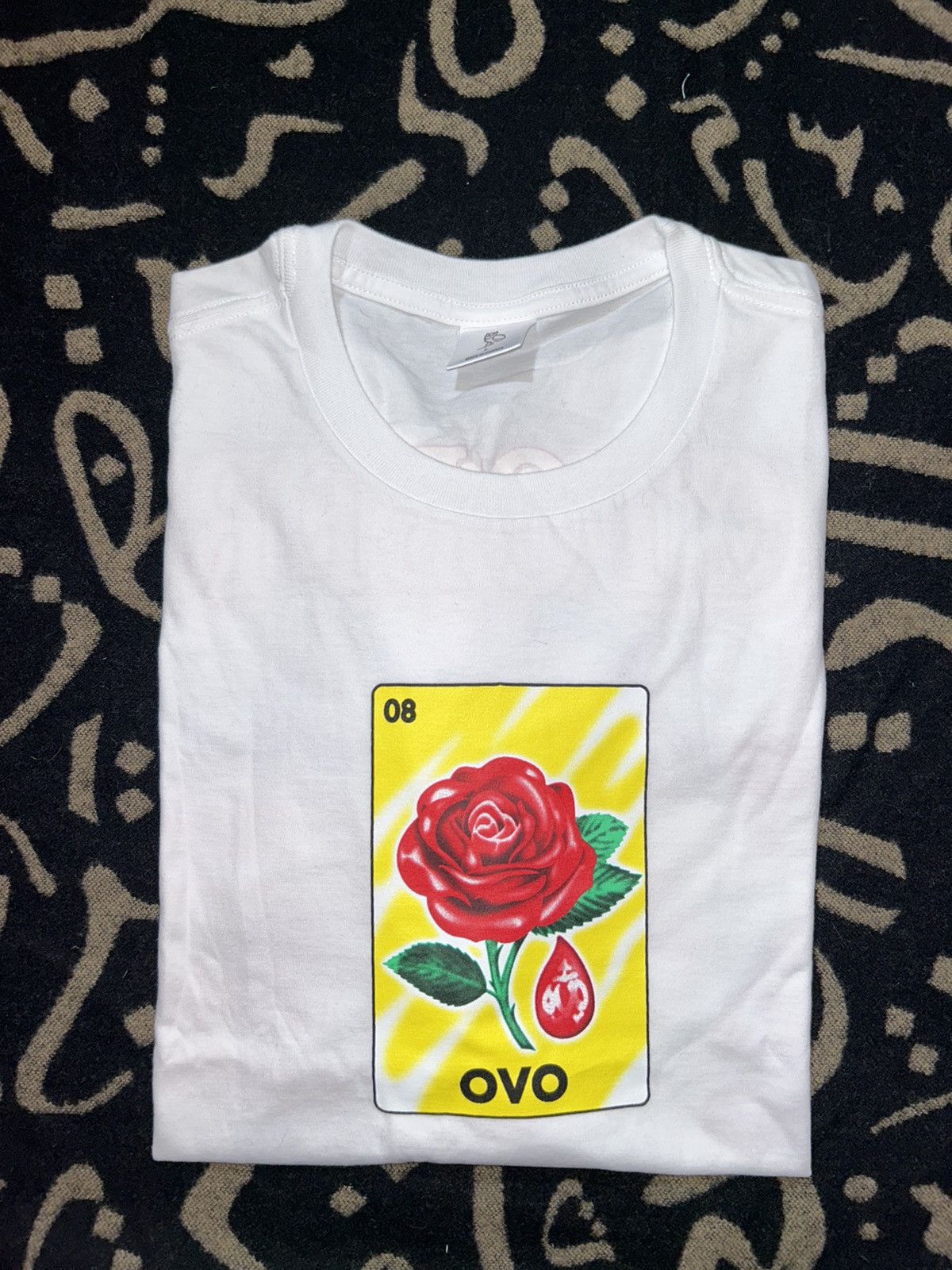 October's Very Own OVO Rose T-Shirt Size US L / EU 52-54 / 3 - 2 Thumbnail