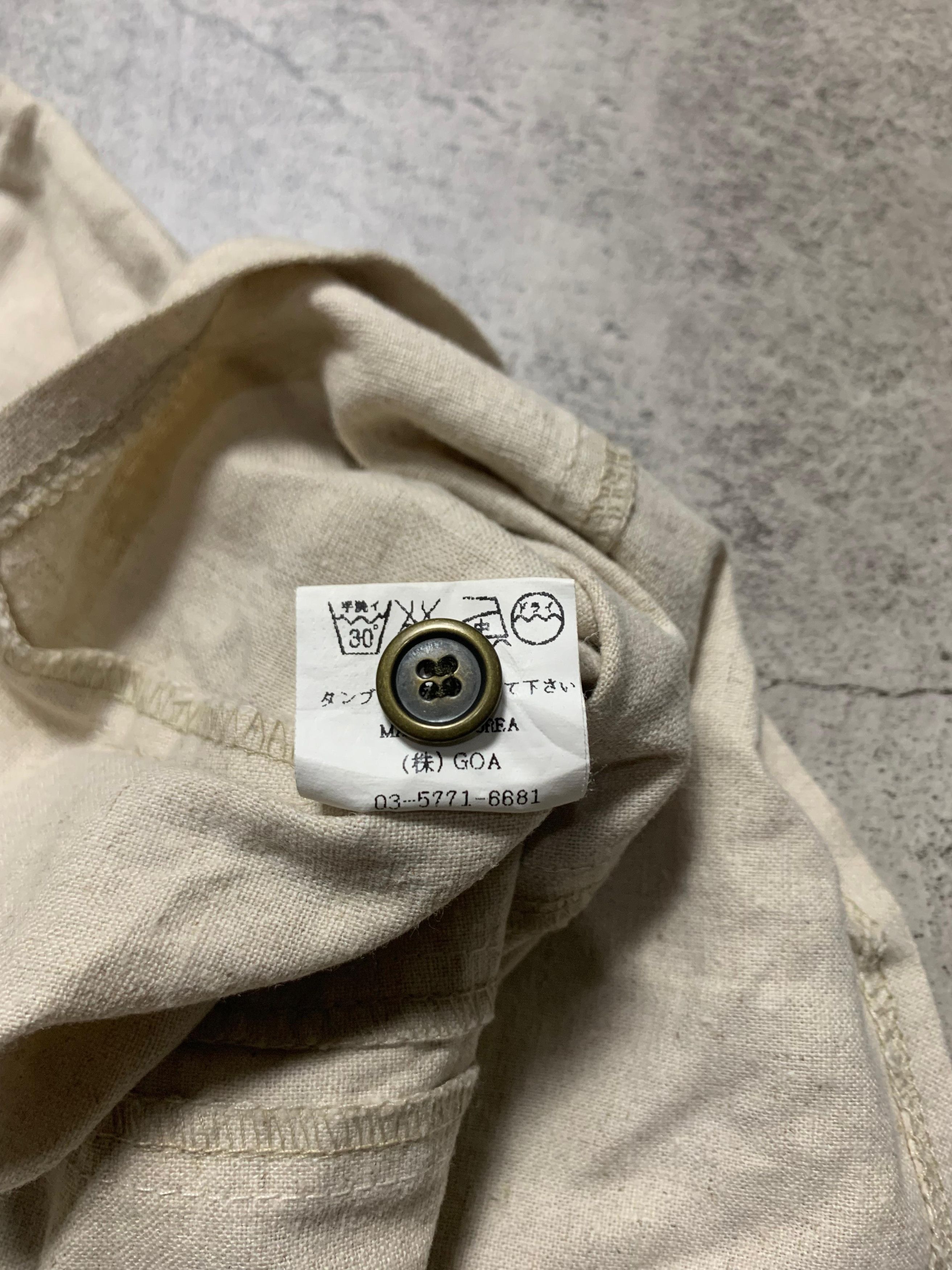 GOA 2000s GOA - Military Doble Pocket Button Up Shirt Size S / US 4 / IT 40 - 11 Thumbnail