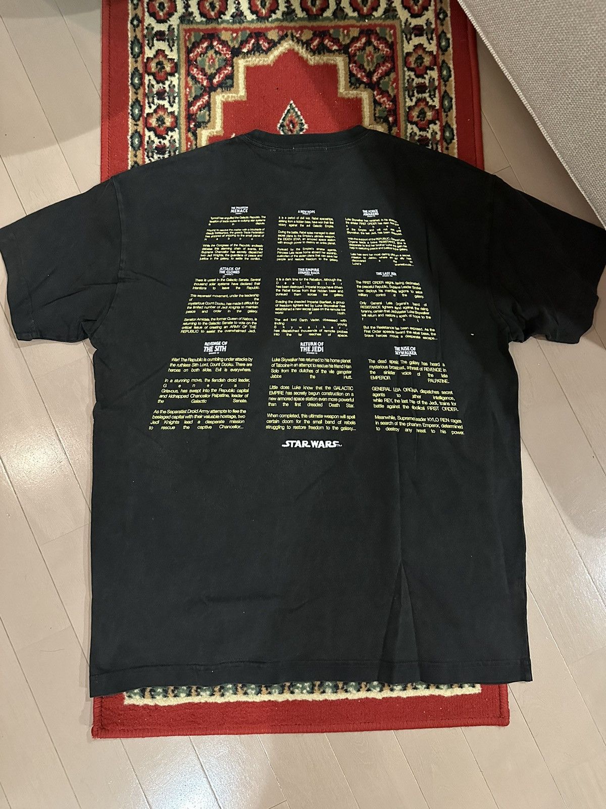 Kith Kith Star Wars Credits Vintage t shirt | Grailed