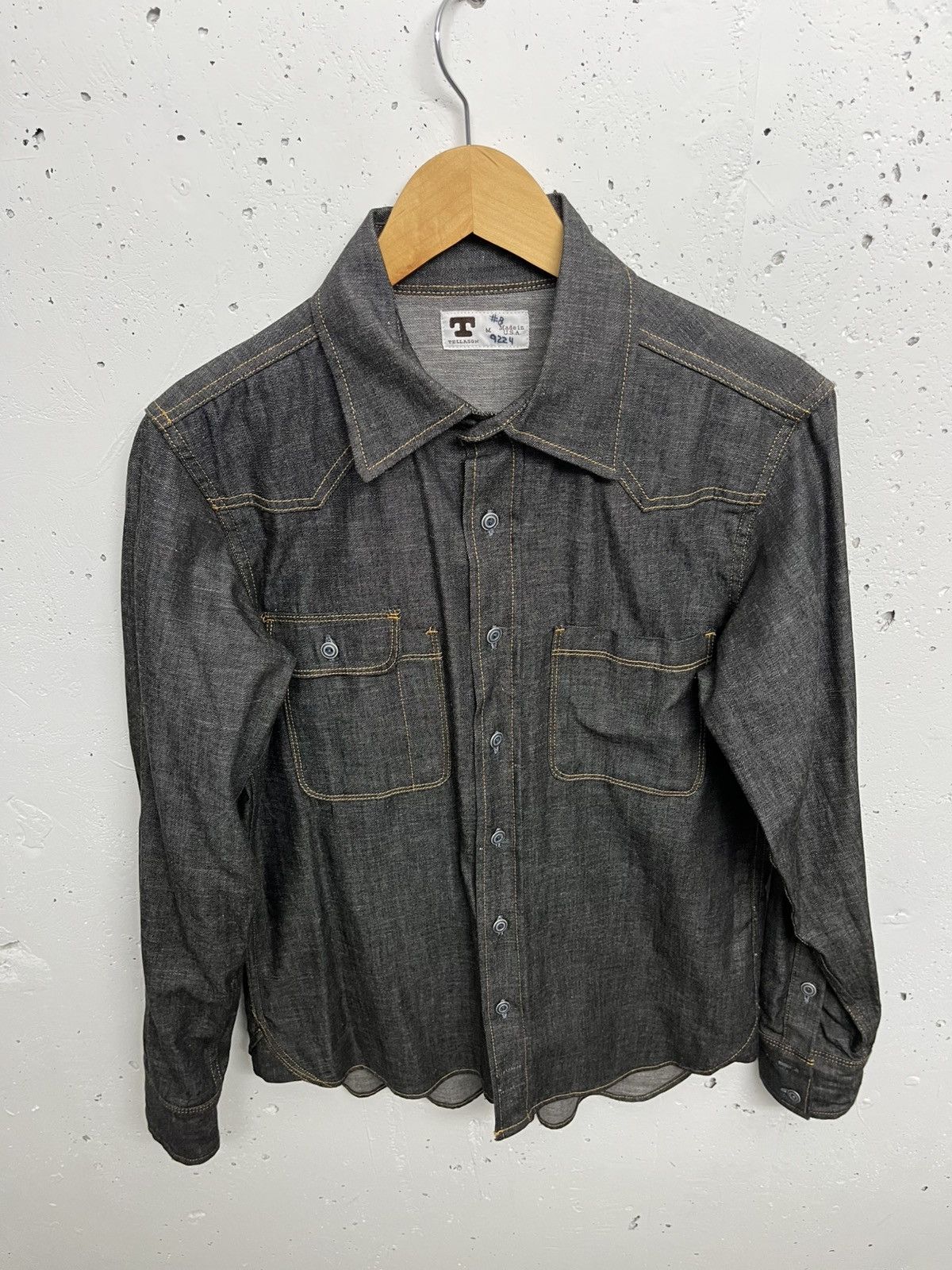 Tellason Tellason denim topper shirt Size US M / EU 48-50 / 2 - 1 Thumbnail