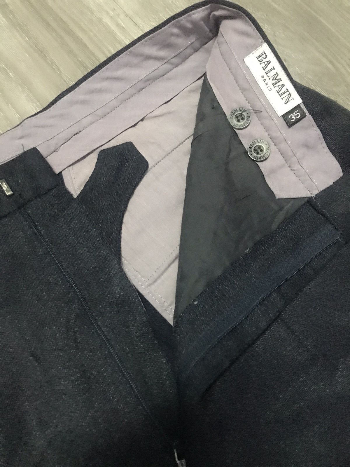 Balmain BALMAIN Paris - Baggy Wide Trousers Size US 35 - 6 Thumbnail