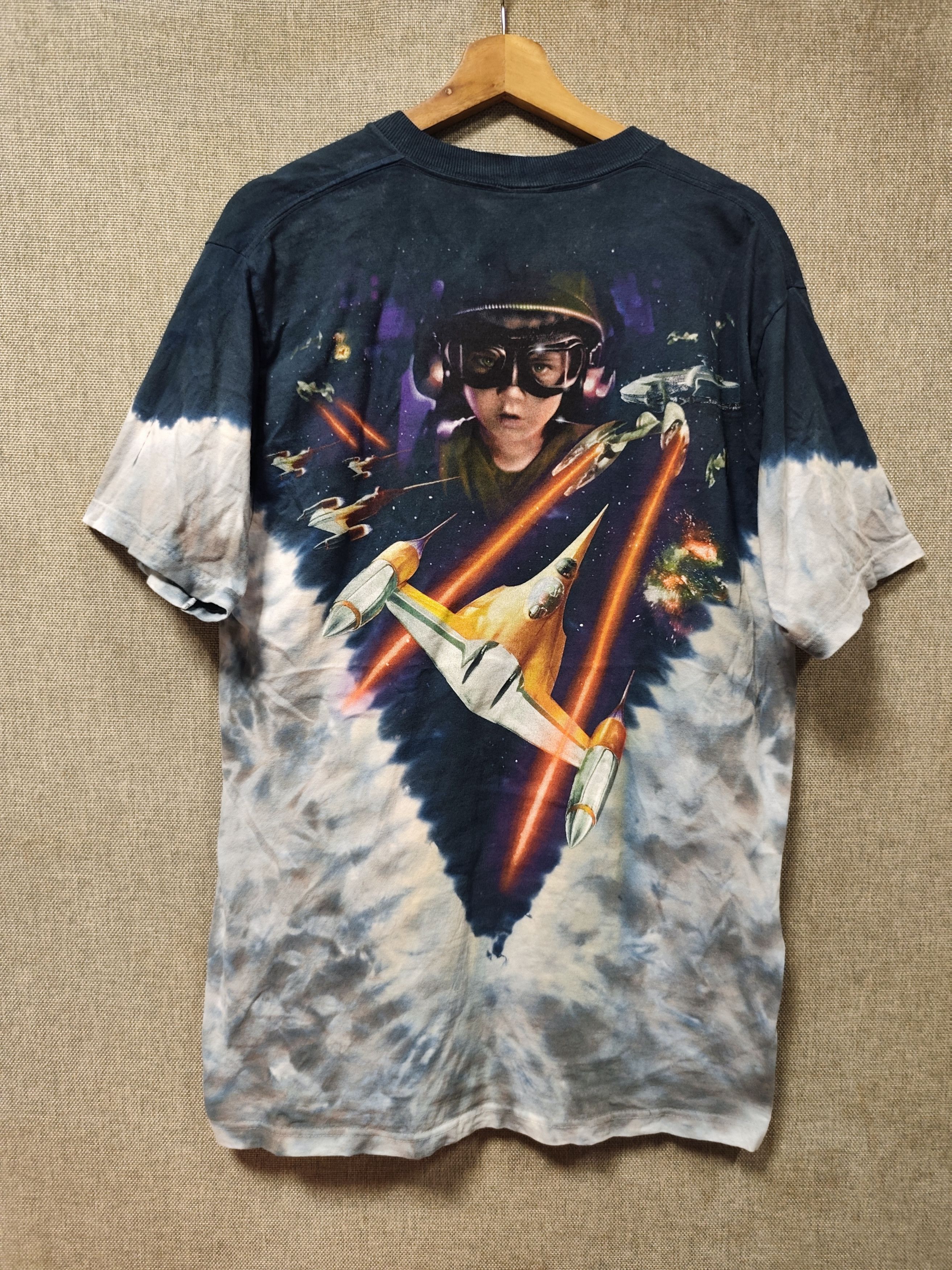 Liquid Blue Vintage 90s Liquid Blue Star Wars Episode 1 Phantom Menace Size US M / EU 48-50 / 2 - 2 Thumbnail