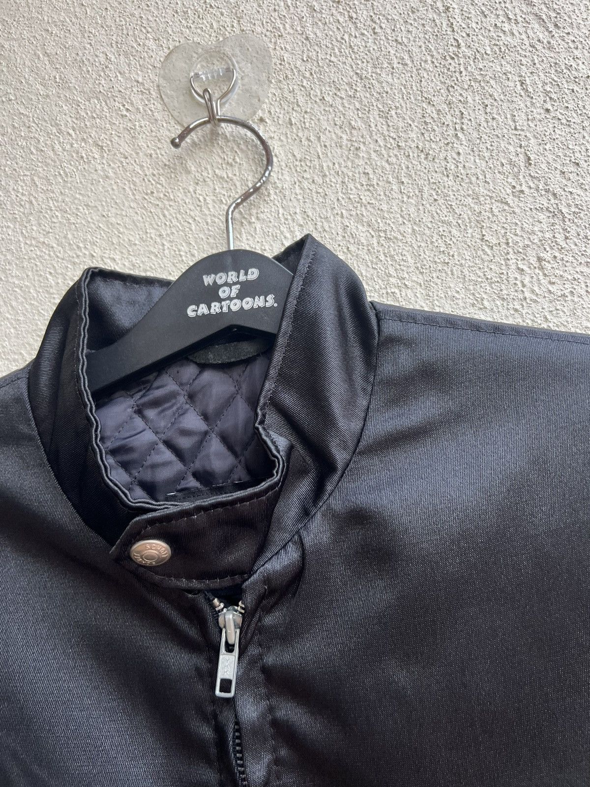 Schott Vintage Schott N.Y.C. Lot BNDL Black Nylon Racer Jacket Size US M / EU 48-50 / 2 - 7 Thumbnail