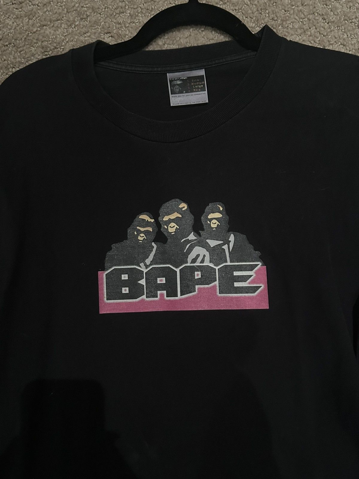 Bape Bape planet of the apes vintage long sleeve t shirt Size US XL / EU 56 / 4 - 2 Thumbnail