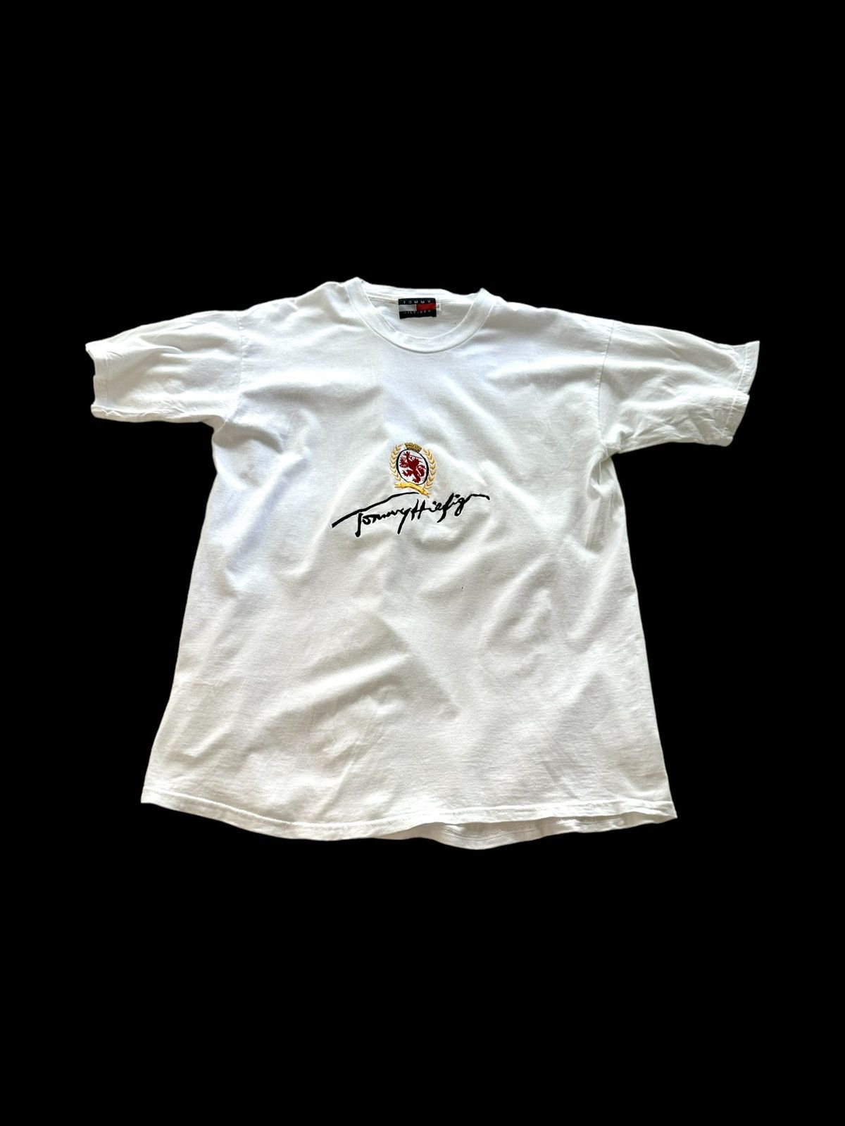 Tommy Hilfiger Tommy Hilfiger 90’s Tshirt Embroidered logo Size US XL / EU 56 / 4 - 1 Thumbnail