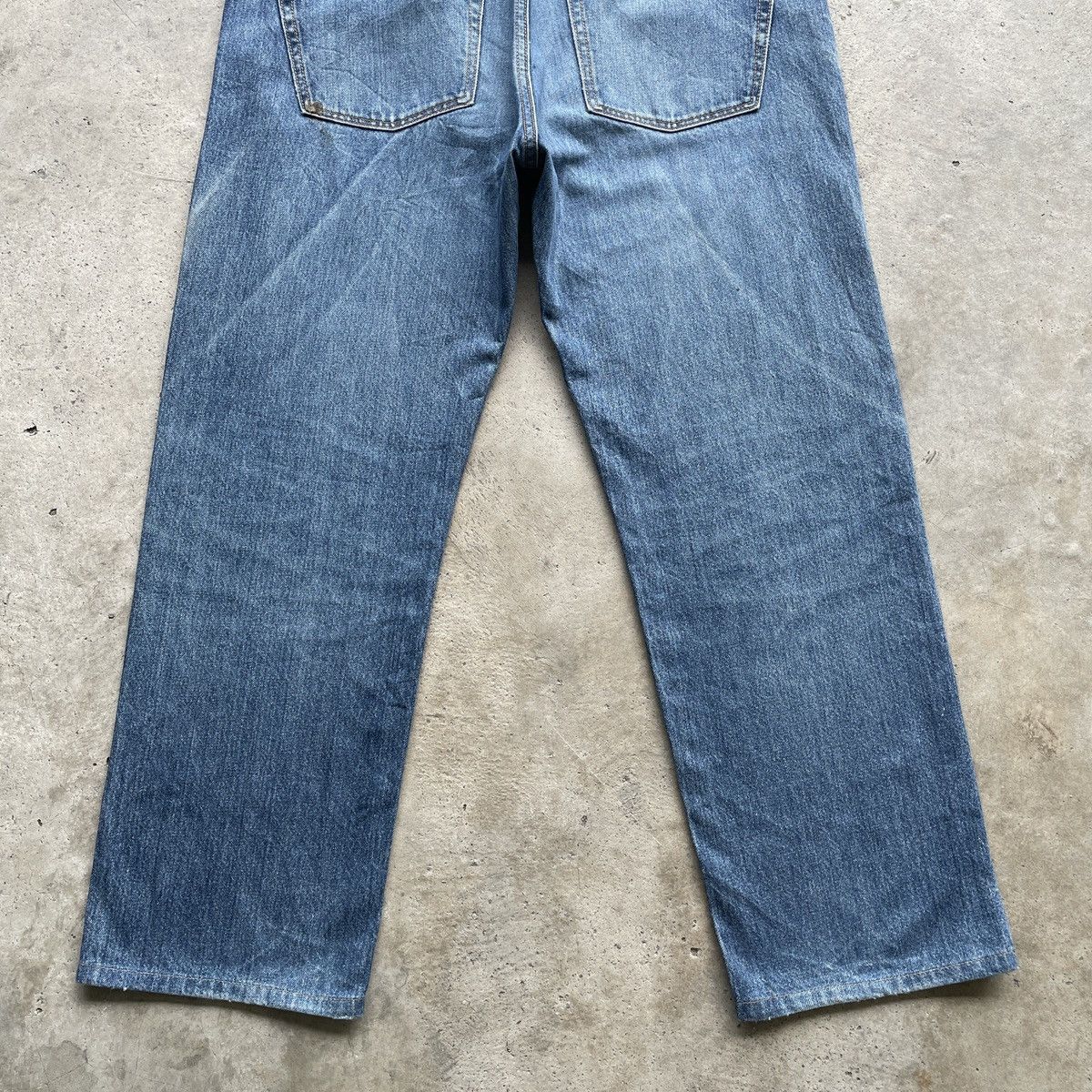 Japanese Brand Vintage Japanese Faded Jeans Denim Pants Distressed W35 Size US 35 - 10 Thumbnail