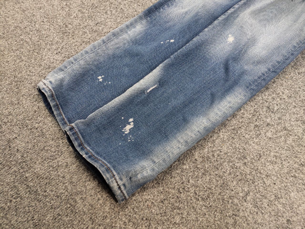 Dsquared2 Vintage 90s Dsquared2 authentic Distressed Paint Denim Jeans Size US 32 / EU 48 - 7 Thumbnail