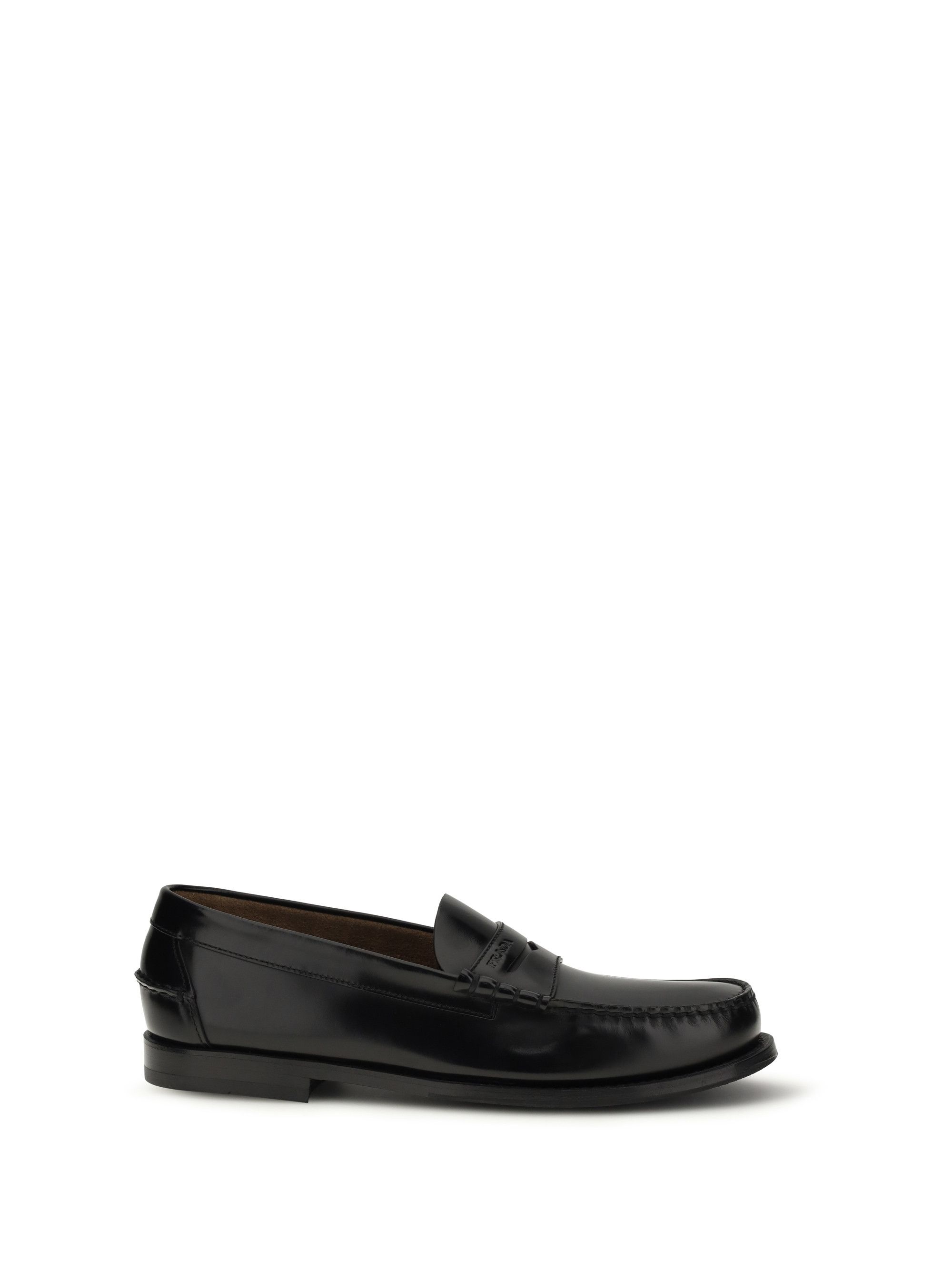 Prada Brushed Leather Loafers Size US 9 / EU 42 - 1 Thumbnail