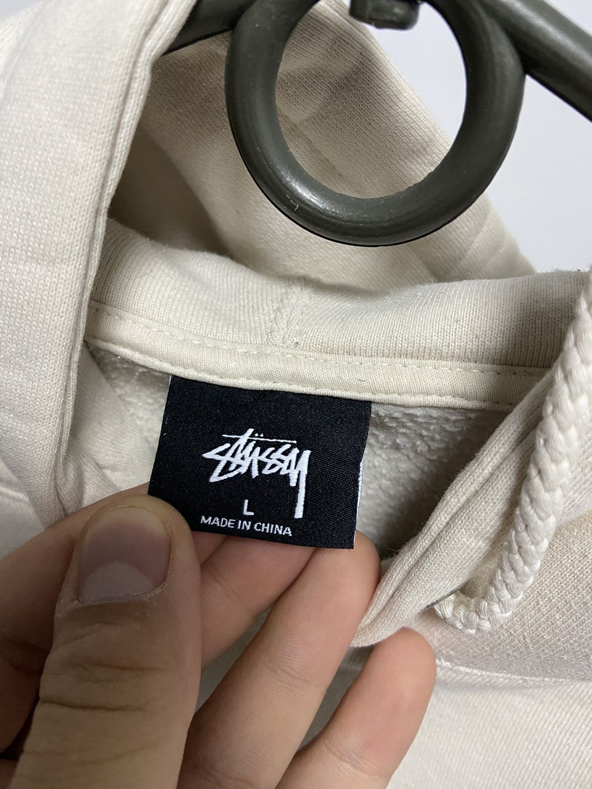 Stussy × Vintage Stussy Vintage Hoodie Big Logo Style skate Y2K Size US L / EU 52-54 / 3 - 5 Thumbnail