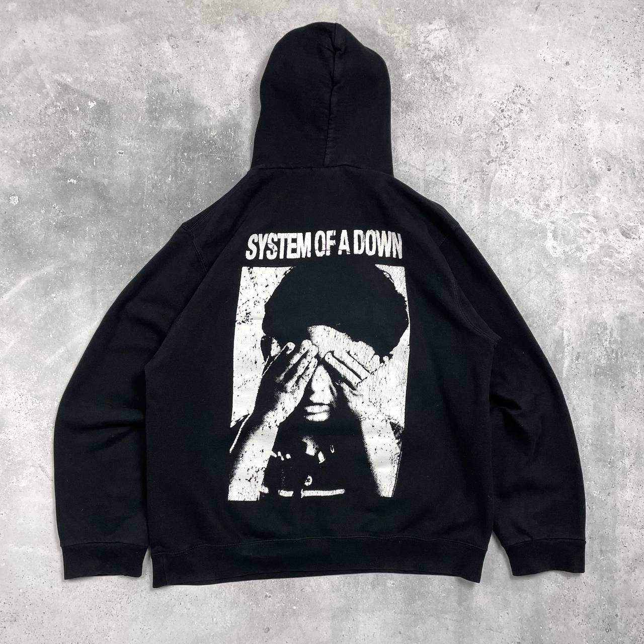 Band Tees System Of A Down SOAD Crying Band Hoodie Faded Black Size L Size US L / EU 52-54 / 3 - 1 Thumbnail