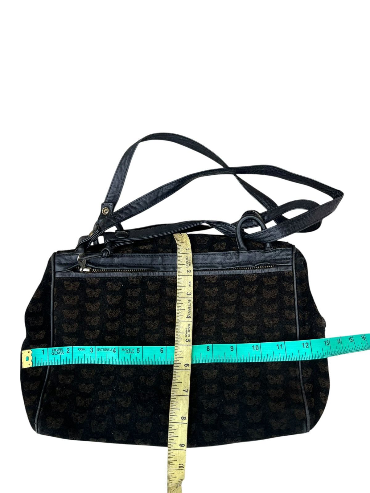 Bottega Veneta Vintage 70s 80s Bottega Venetta Hybrid Leather Bag Size ONE SIZE - 2 Thumbnail