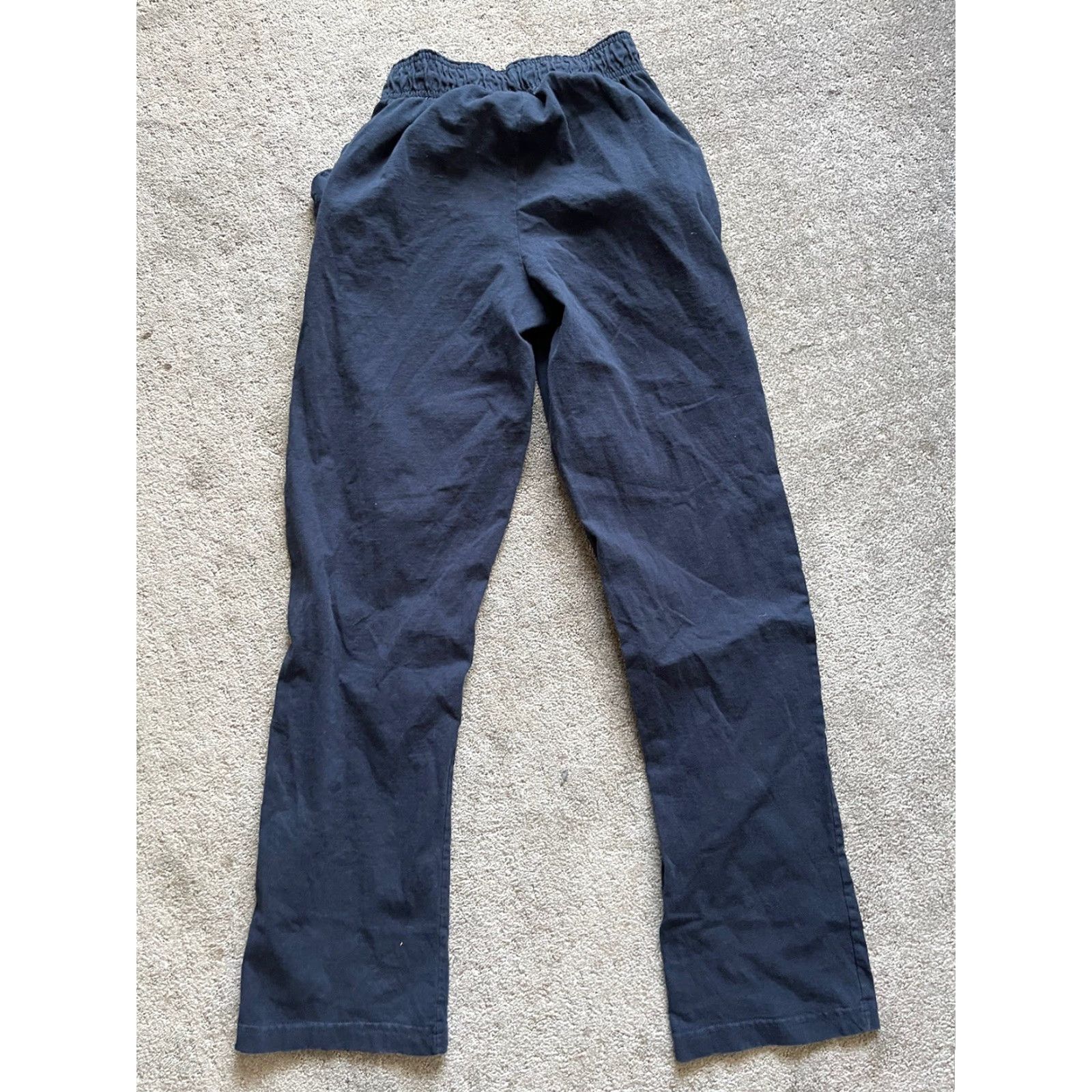 Champion Champion Sweatpants Men’s Small Authentic Logo Pocket Blue Cotton Straight Leg Relaxed Pants Shoes? Size US 29 - 3 Thumbnail