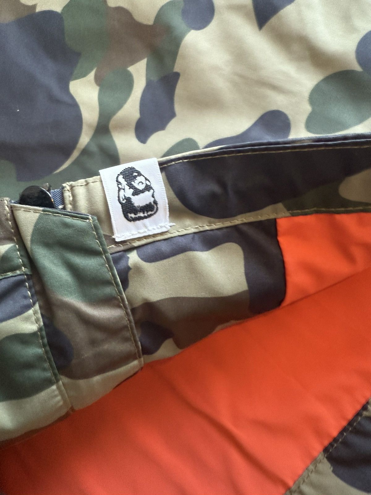 Bape Bape Green Camo Shark Windbreaker Size US L / EU 52-54 / 3 - 6 Thumbnail