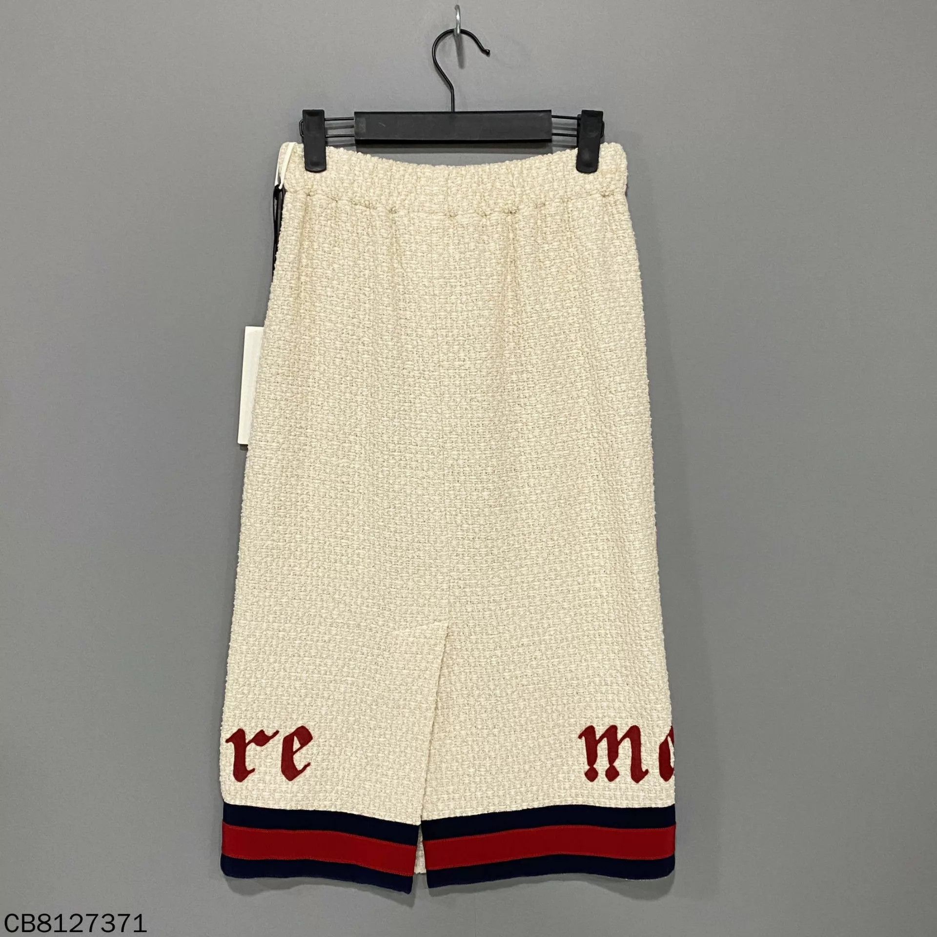 Gucci GUCCI striped logo letter tweed long skirt 38 Size XS / US 0-2 / IT 36-38 - 2 Thumbnail